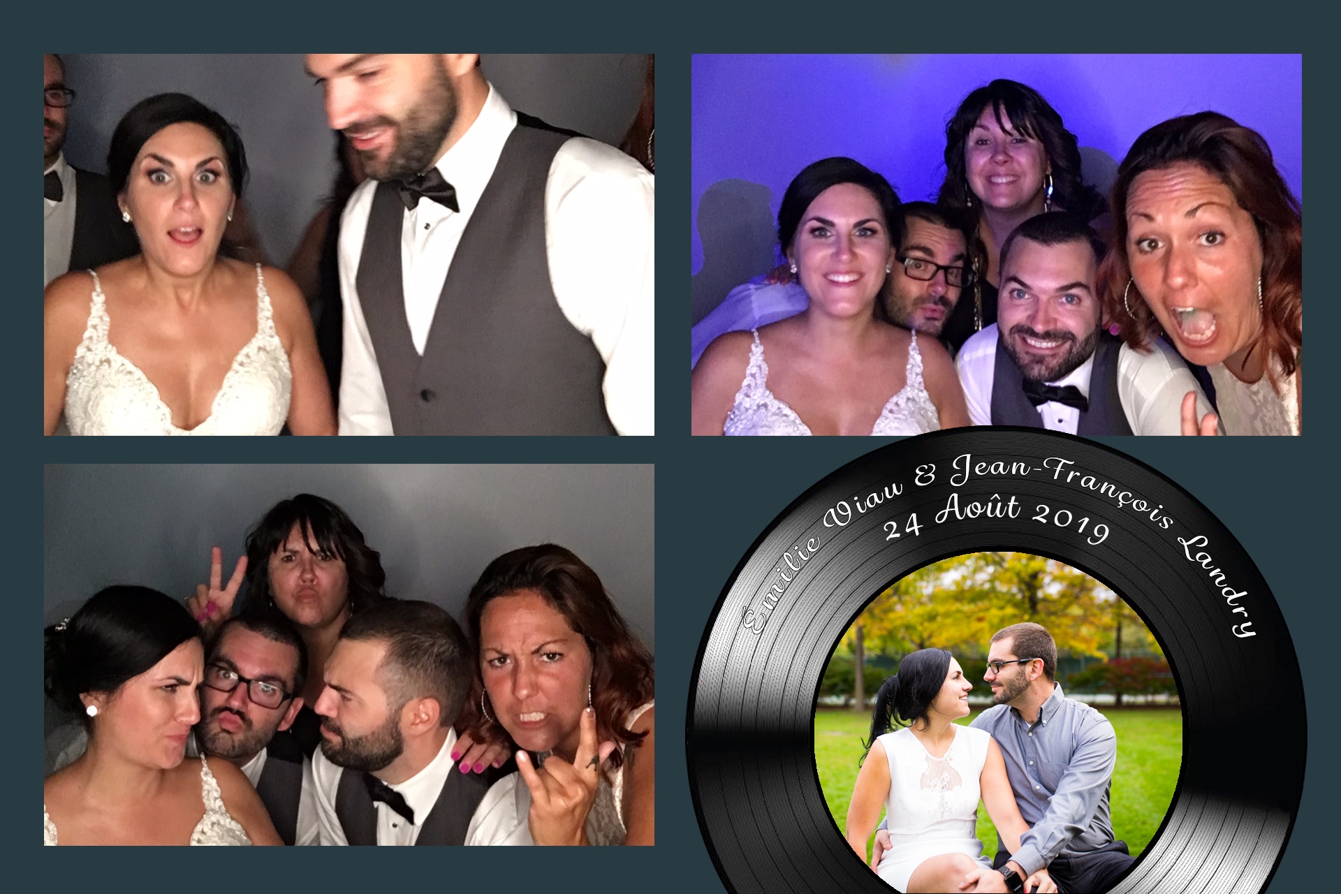 Mariage de Émilie et Jean-François | View more photos from the event at album.pbooth.red/u/Photobooth-RED/Mariage-de-Émilie-et-Jean-François