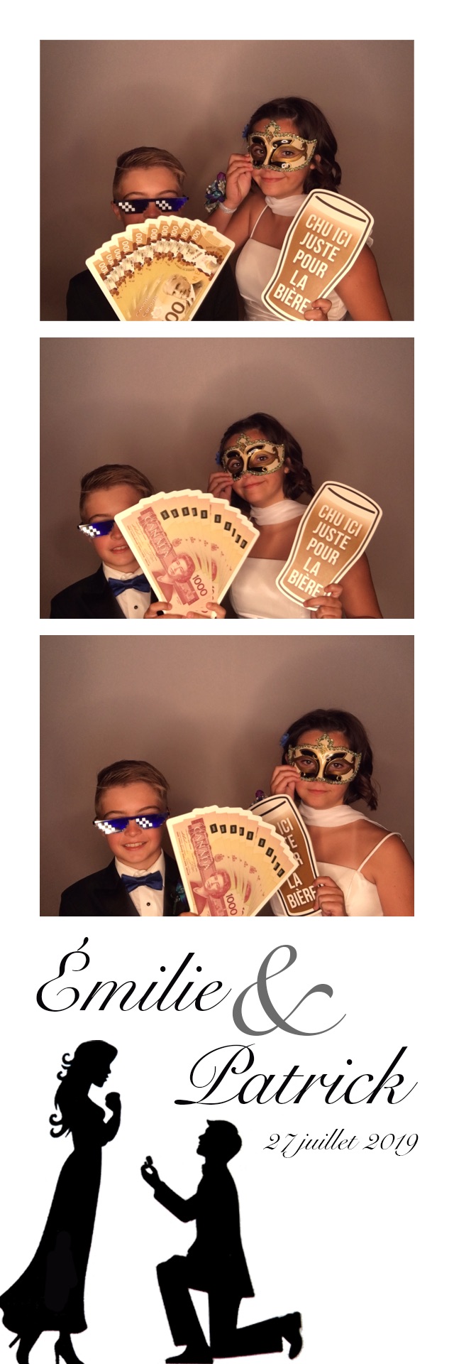 Mariage de Émilie et Patrick | View more photos from the event at album.pbooth.red/u/Photobooth-RED/Mariage-de-Émilie-et-Patrick