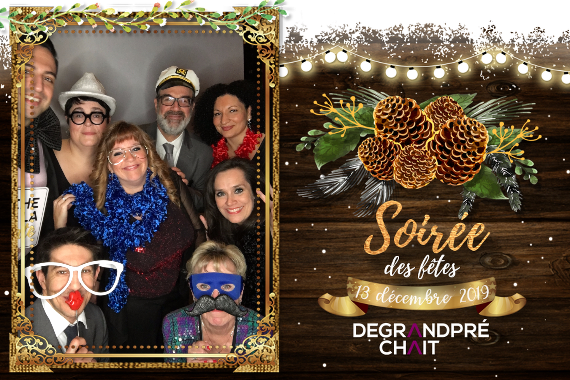 Party de Noel - De Grandpré Chait | View more photos from the event at album.pbooth.red/u/Photobooth-RED/Party-de-Noel-De-Grandpré-Chait