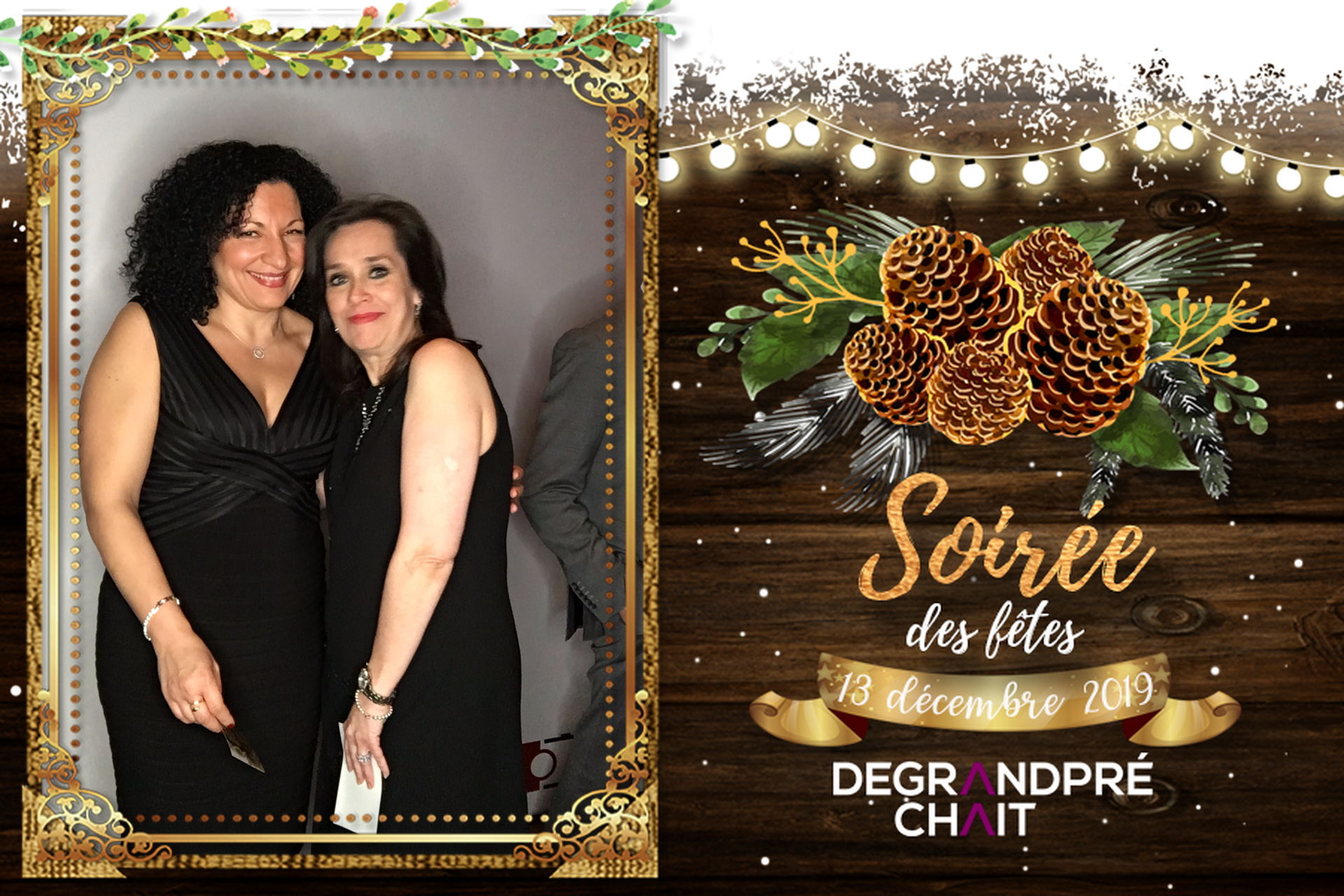 Party de Noel - De Grandpré Chait | View more photos from the event at album.pbooth.red/u/Photobooth-RED/Party-de-Noel-De-Grandpré-Chait
