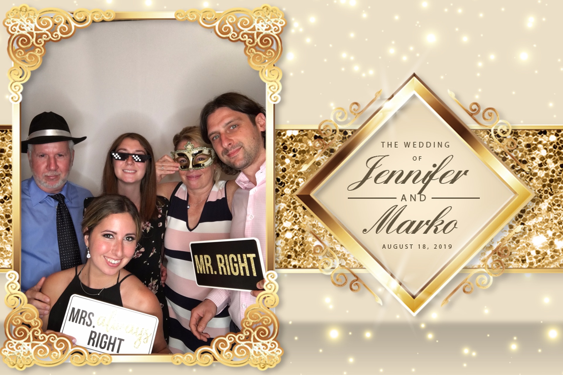 Wedding of Jennifer and Marko | View more photos from the event at album.pbooth.red/u/Photobooth-RED/Wedding-of-Jennifer-and-Marko