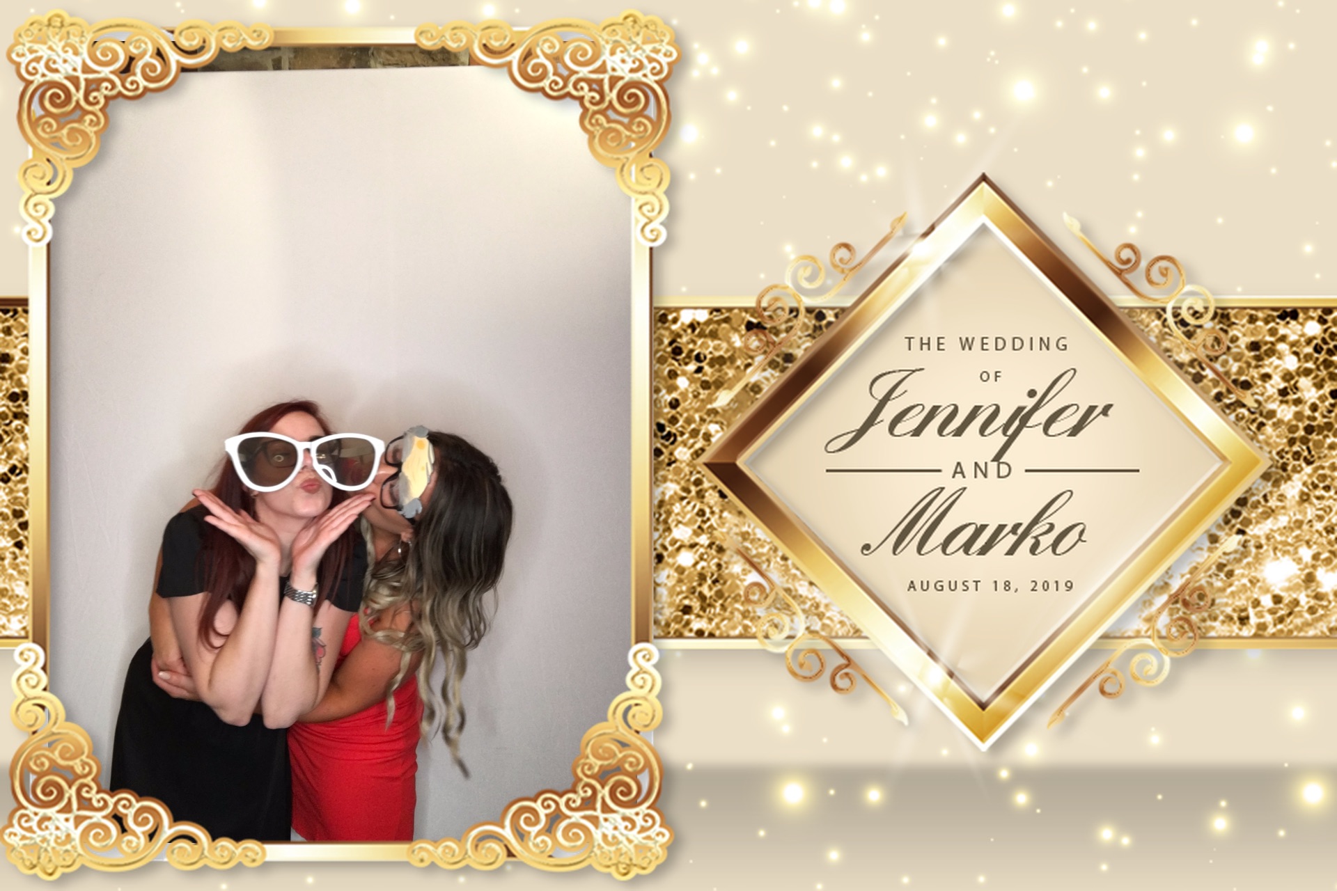 Wedding of Jennifer and Marko | View more photos from the event at album.pbooth.red/u/Photobooth-RED/Wedding-of-Jennifer-and-Marko