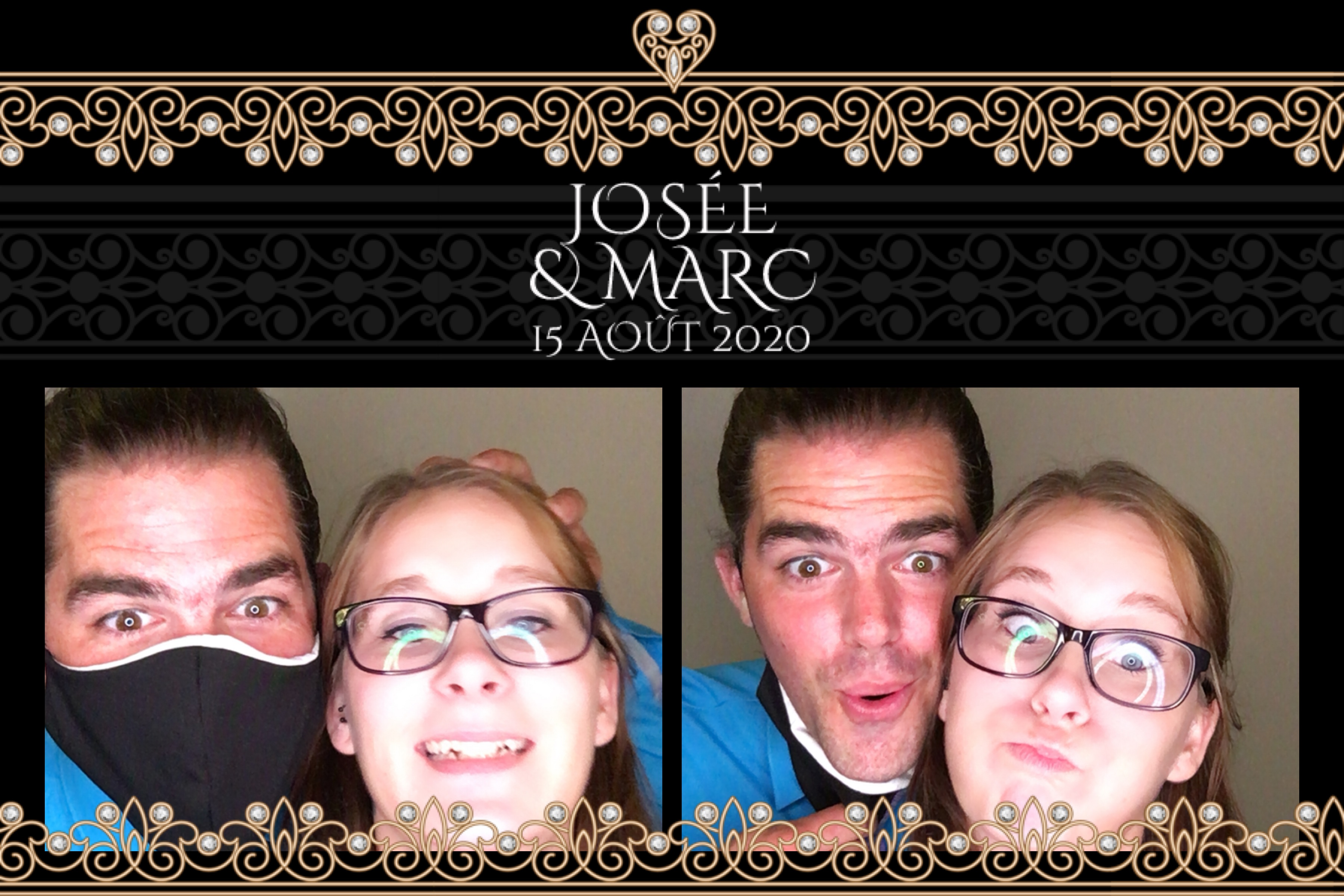 Mariage de Josée et Marc | View more photos from the event at album.pbooth.red/u/Photobooth-RED/Mariage-de-Josée-et-Marc
