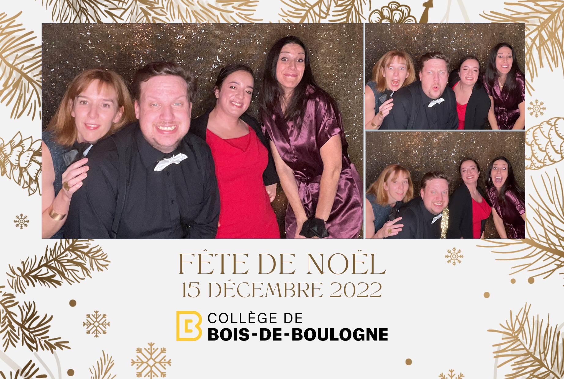 Fête de Noël du College BdeB | View more photos from the event at album.pbooth.red/u/Photobooth-RED/Fête-de-Noël-du-College-BdeB