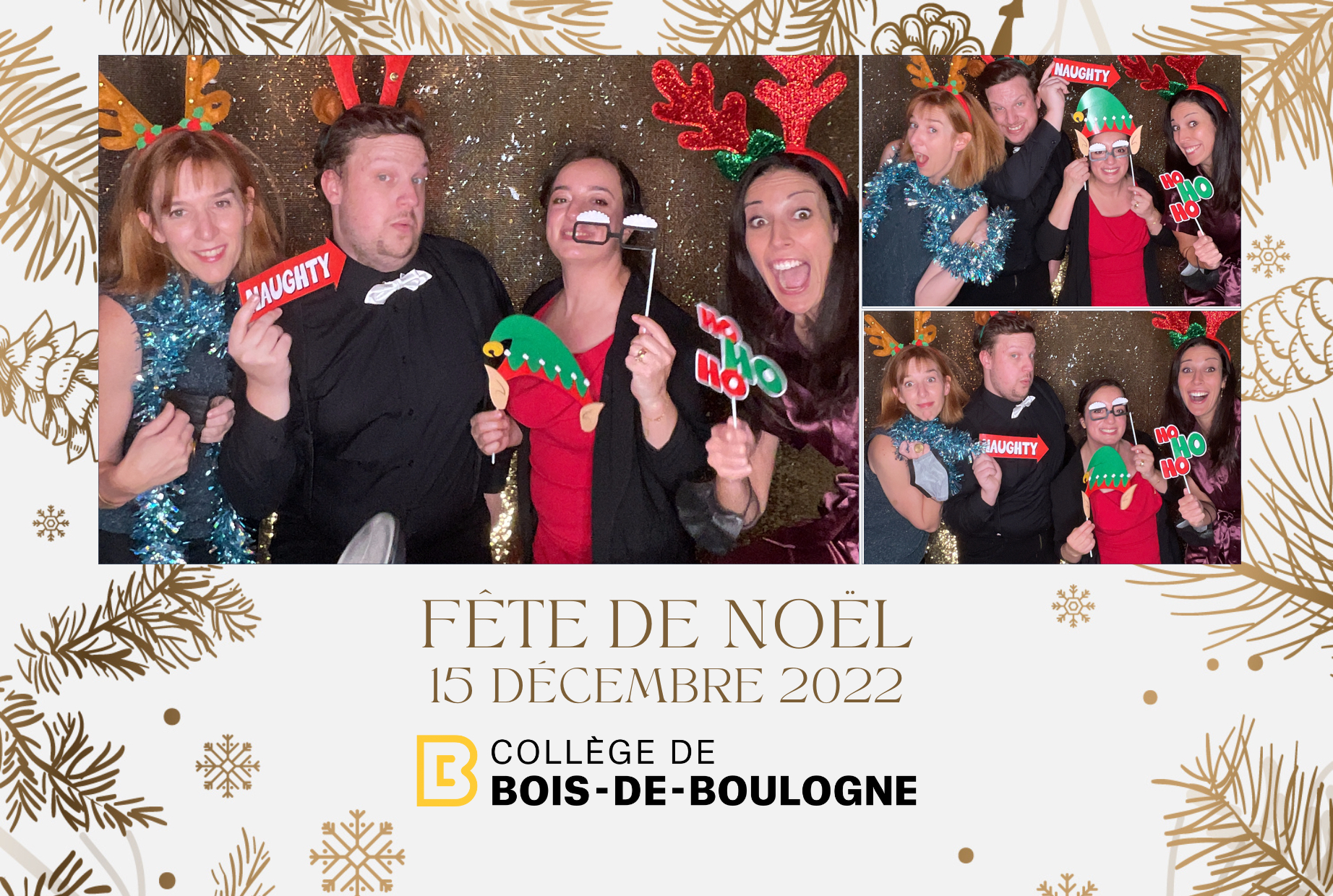 Fête de Noël du College BdeB | View more photos from the event at album.pbooth.red/u/Photobooth-RED/Fête-de-Noël-du-College-BdeB