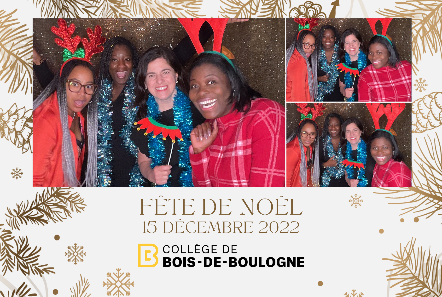 Fête de Noël du College BdeB | View more photos from the event at album.pbooth.red/u/Photobooth-RED/Fête-de-Noël-du-College-BdeB