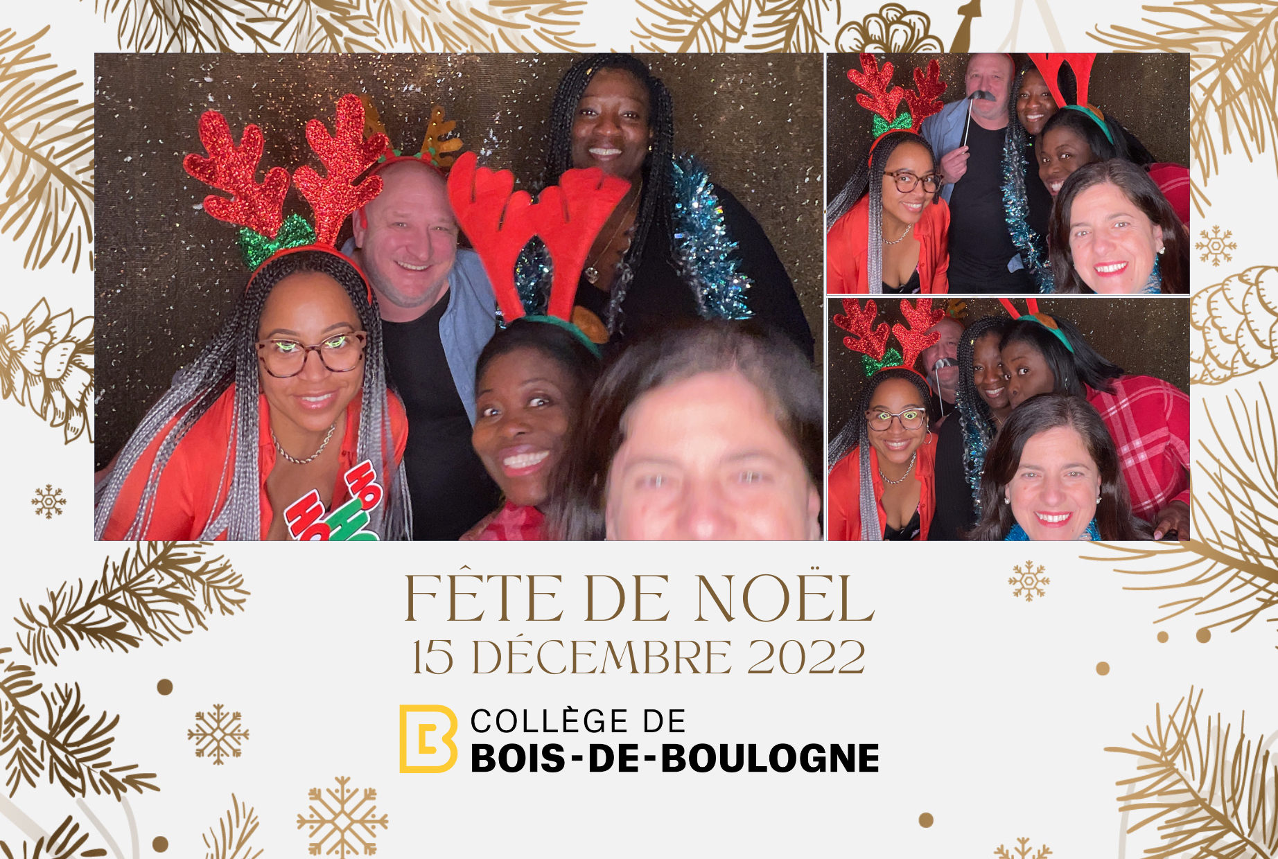 Fête de Noël du College BdeB | View more photos from the event at album.pbooth.red/u/Photobooth-RED/Fête-de-Noël-du-College-BdeB