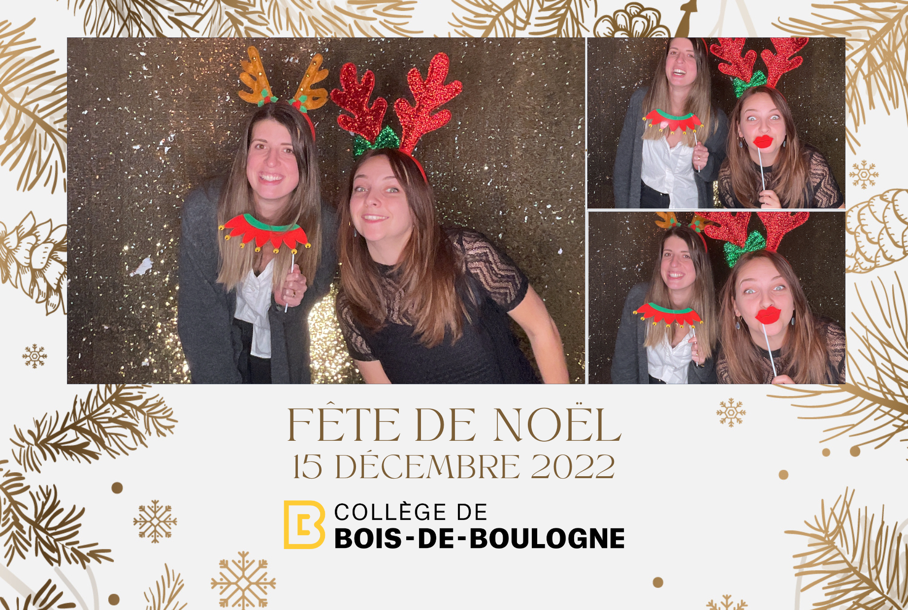Fête de Noël du College BdeB | View more photos from the event at album.pbooth.red/u/Photobooth-RED/Fête-de-Noël-du-College-BdeB