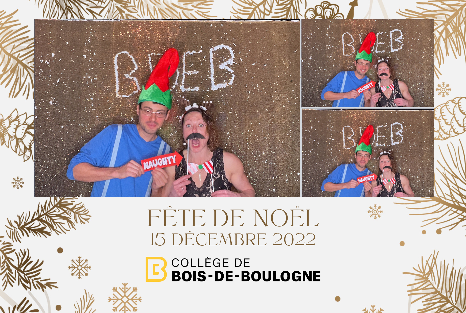 Fête de Noël du College BdeB | View more photos from the event at album.pbooth.red/u/Photobooth-RED/Fête-de-Noël-du-College-BdeB