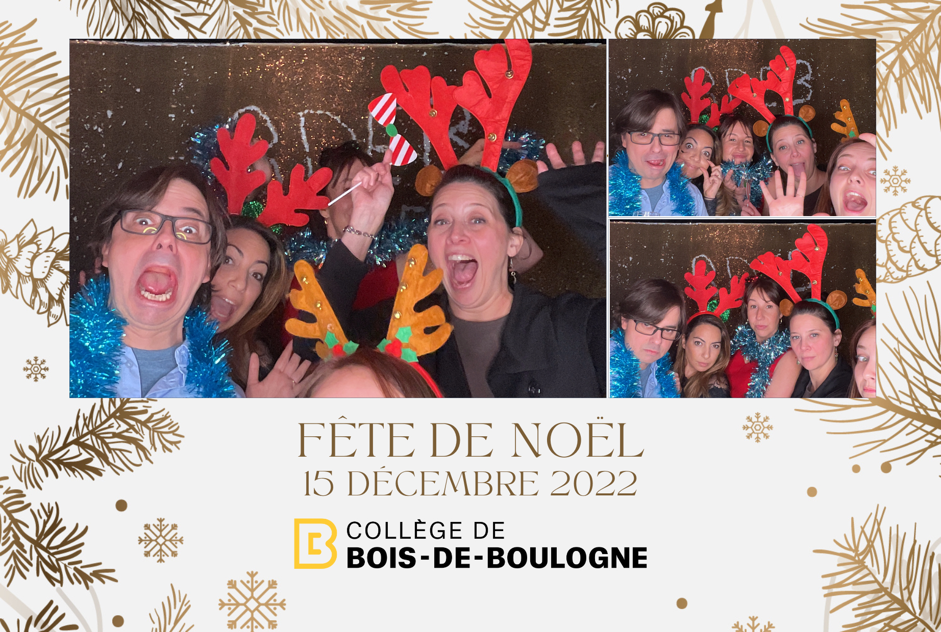 Fête de Noël du College BdeB | View more photos from the event at album.pbooth.red/u/Photobooth-RED/Fête-de-Noël-du-College-BdeB