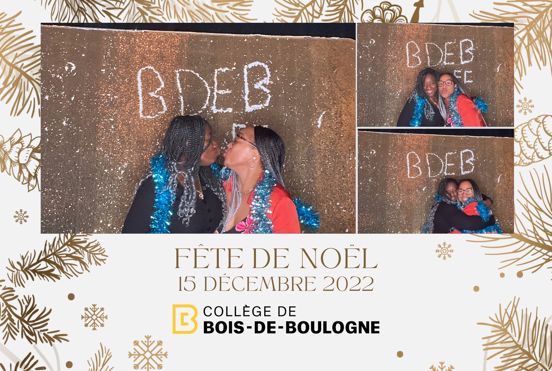 Fête de Noël du College BdeB | View more photos from the event at album.pbooth.red/u/Photobooth-RED/Fête-de-Noël-du-College-BdeB