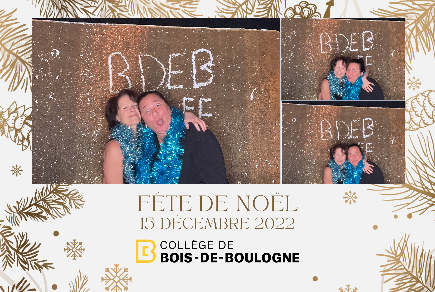 Fête de Noël du College BdeB | View more photos from the event at album.pbooth.red/u/Photobooth-RED/Fête-de-Noël-du-College-BdeB