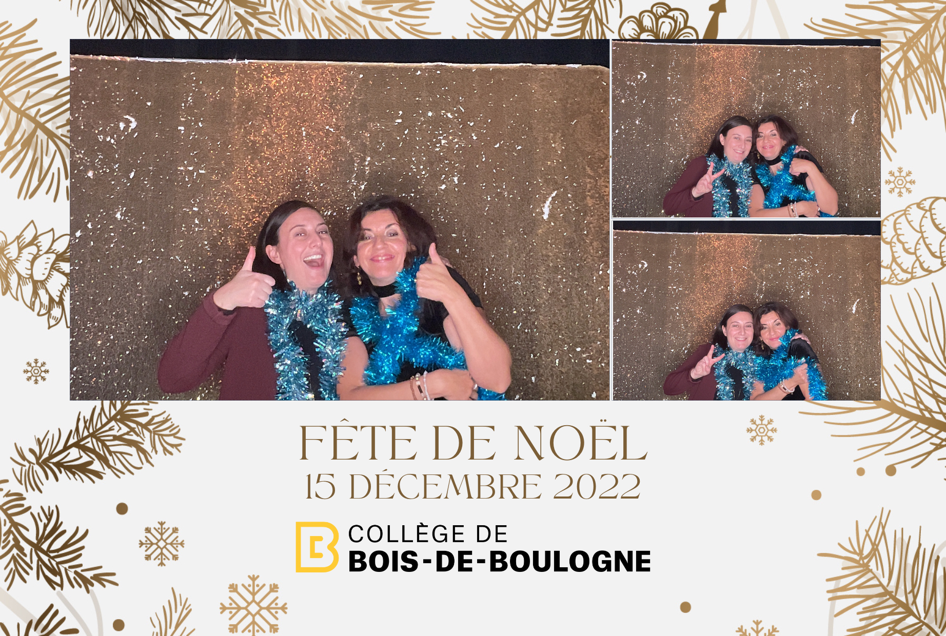 Fête de Noël du College BdeB | View more photos from the event at album.pbooth.red/u/Photobooth-RED/Fête-de-Noël-du-College-BdeB