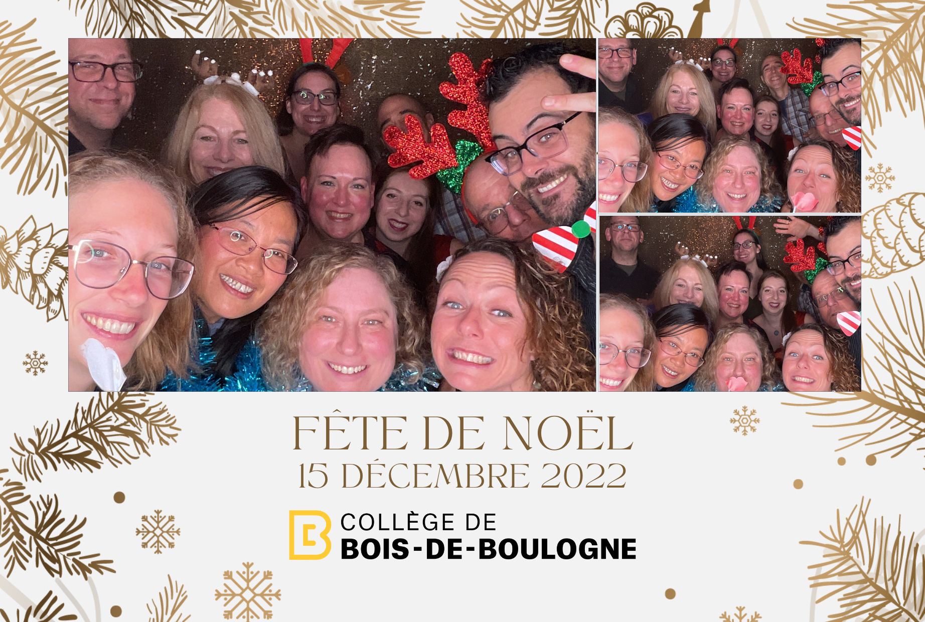 Fête de Noël du College BdeB | View more photos from the event at album.pbooth.red/u/Photobooth-RED/Fête-de-Noël-du-College-BdeB