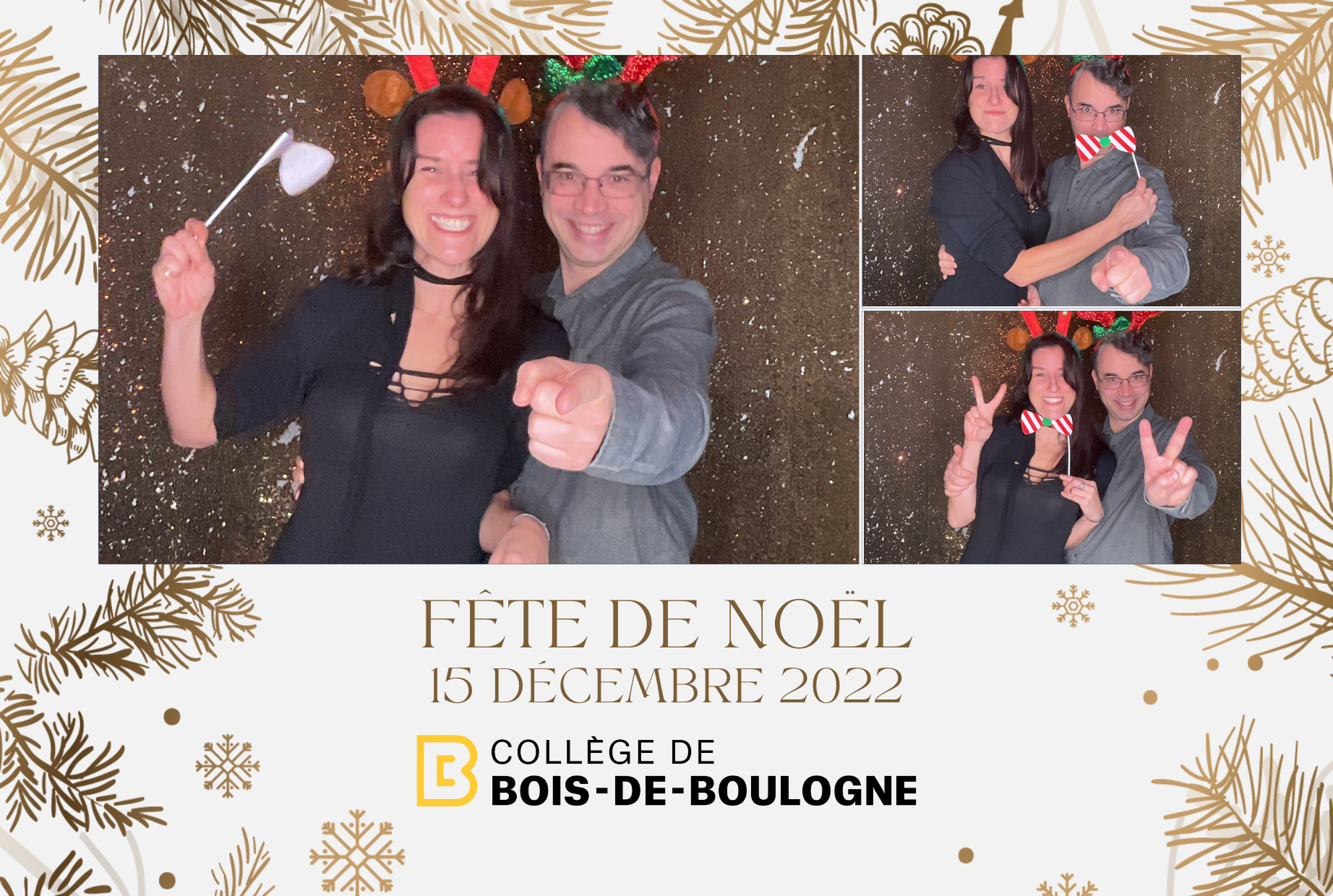 Fête de Noël du College BdeB | View more photos from the event at album.pbooth.red/u/Photobooth-RED/Fête-de-Noël-du-College-BdeB
