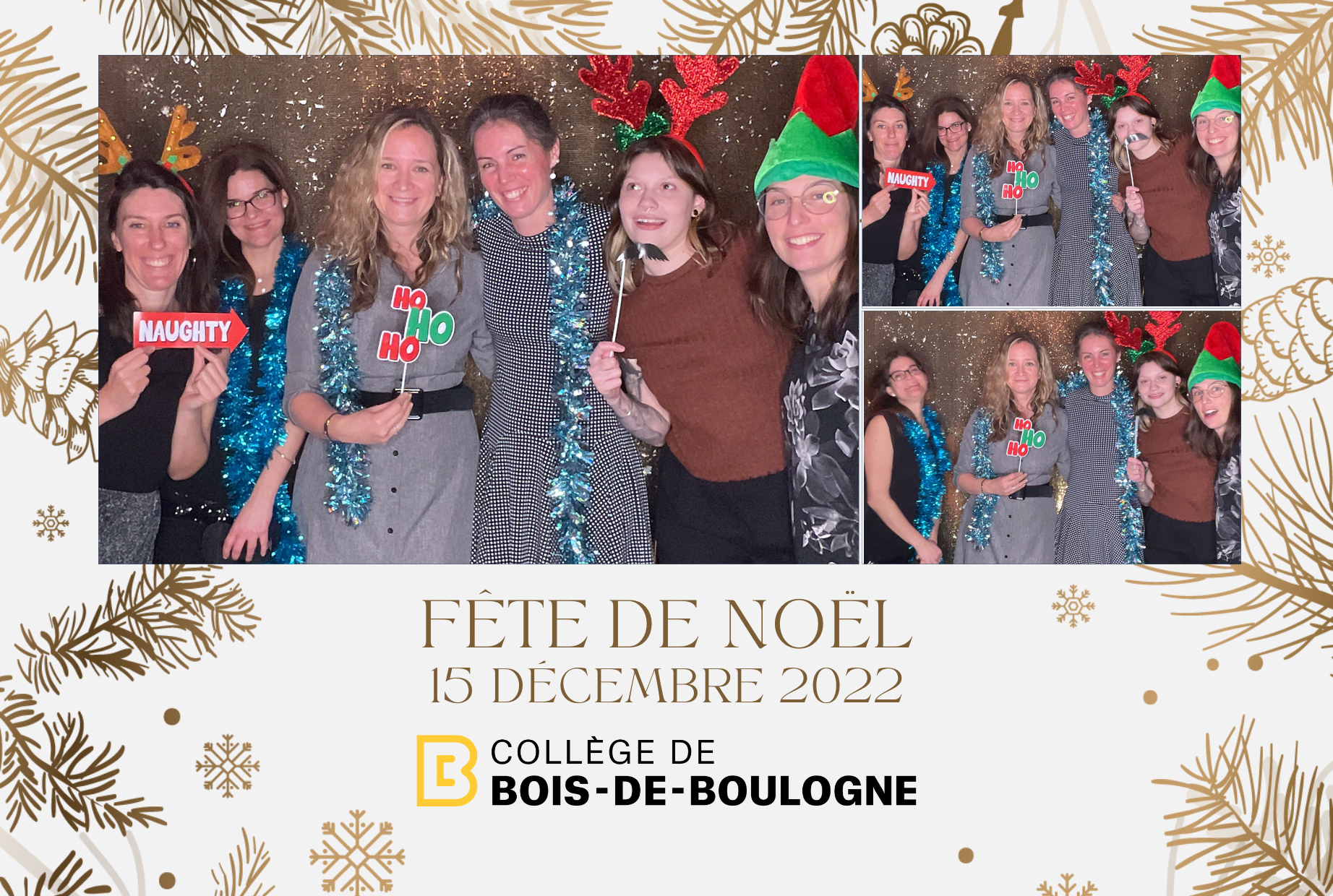 Fête de Noël du College BdeB | View more photos from the event at album.pbooth.red/u/Photobooth-RED/Fête-de-Noël-du-College-BdeB