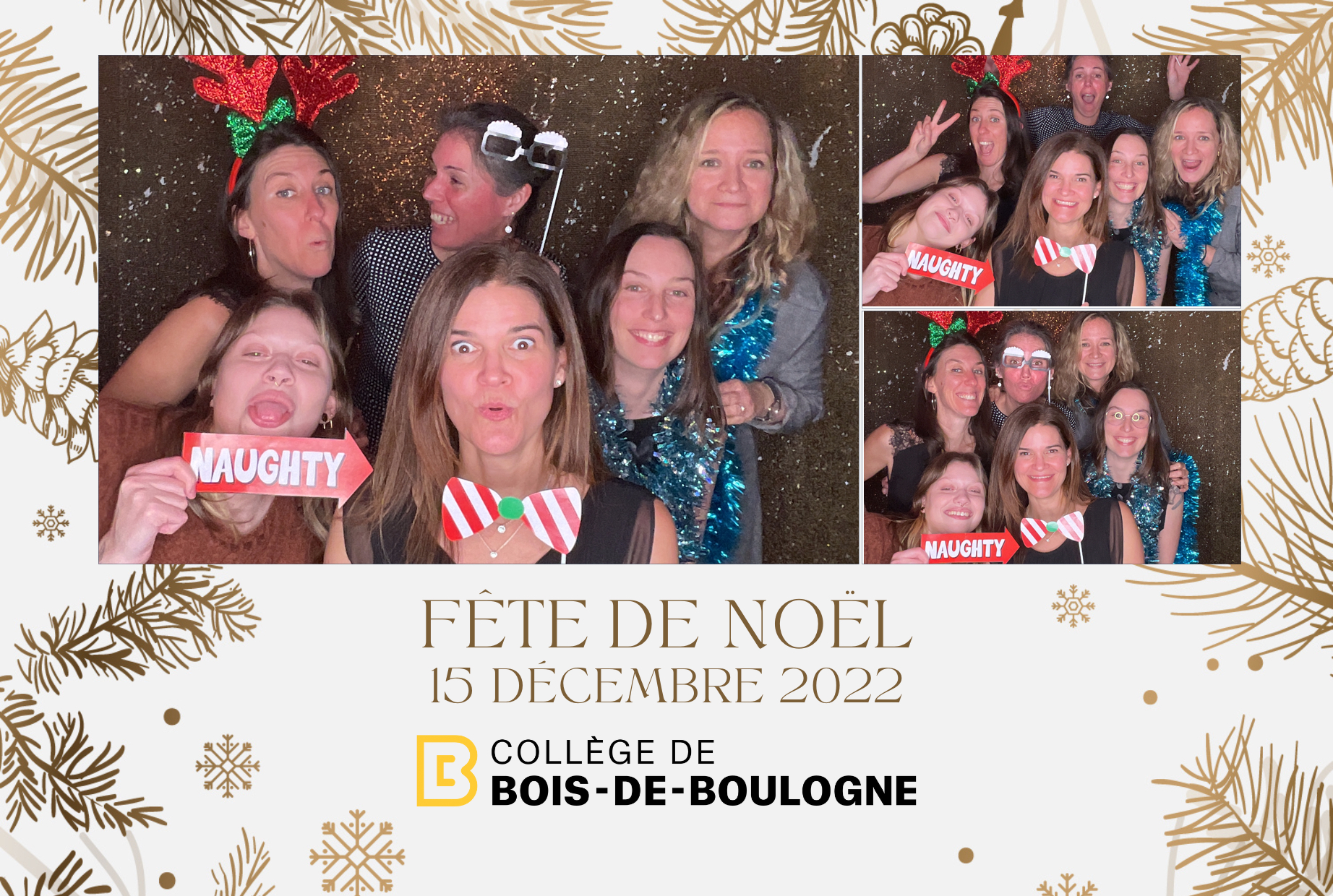 Fête de Noël du College BdeB | View more photos from the event at album.pbooth.red/u/Photobooth-RED/Fête-de-Noël-du-College-BdeB