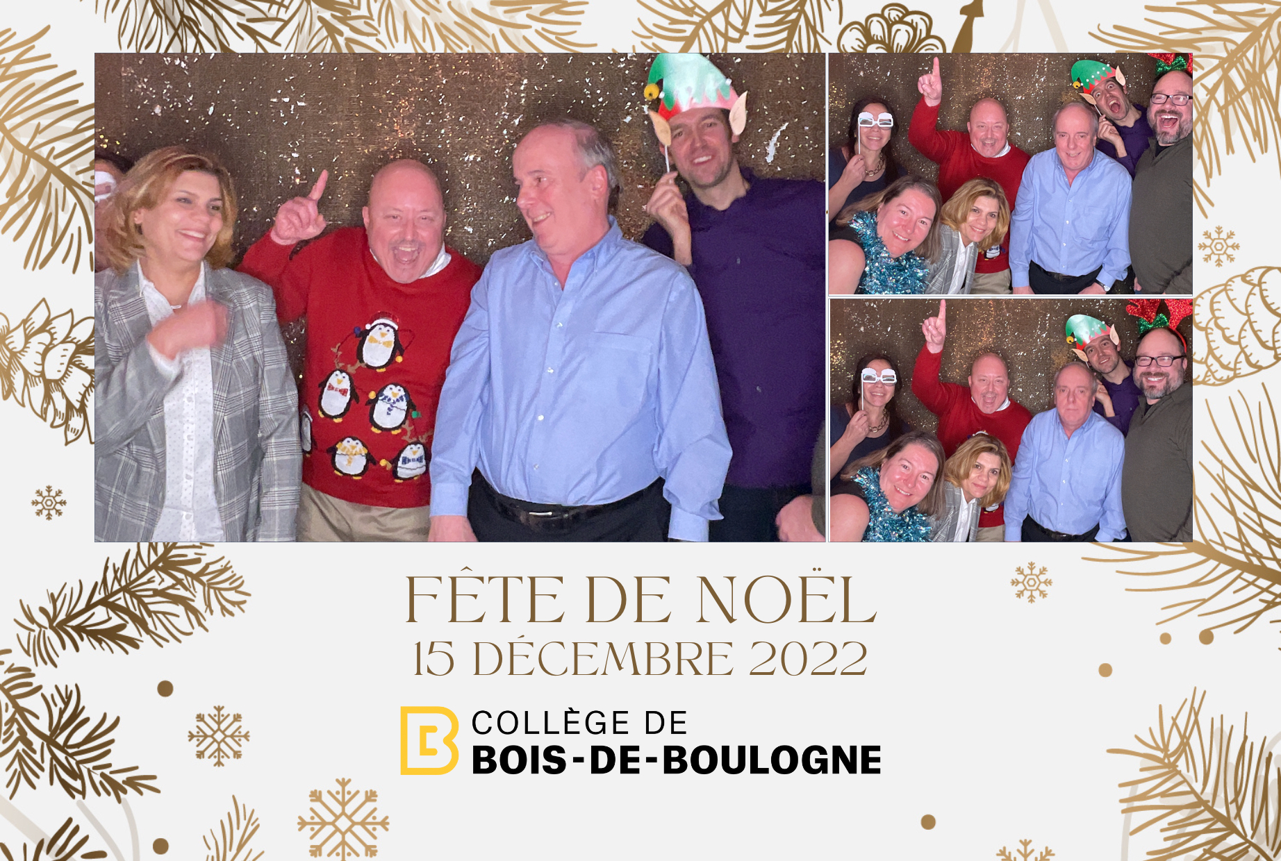 Fête de Noël du College BdeB | View more photos from the event at album.pbooth.red/u/Photobooth-RED/Fête-de-Noël-du-College-BdeB