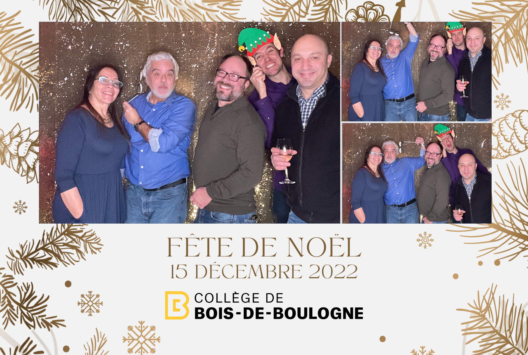 Fête de Noël du College BdeB | View more photos from the event at album.pbooth.red/u/Photobooth-RED/Fête-de-Noël-du-College-BdeB