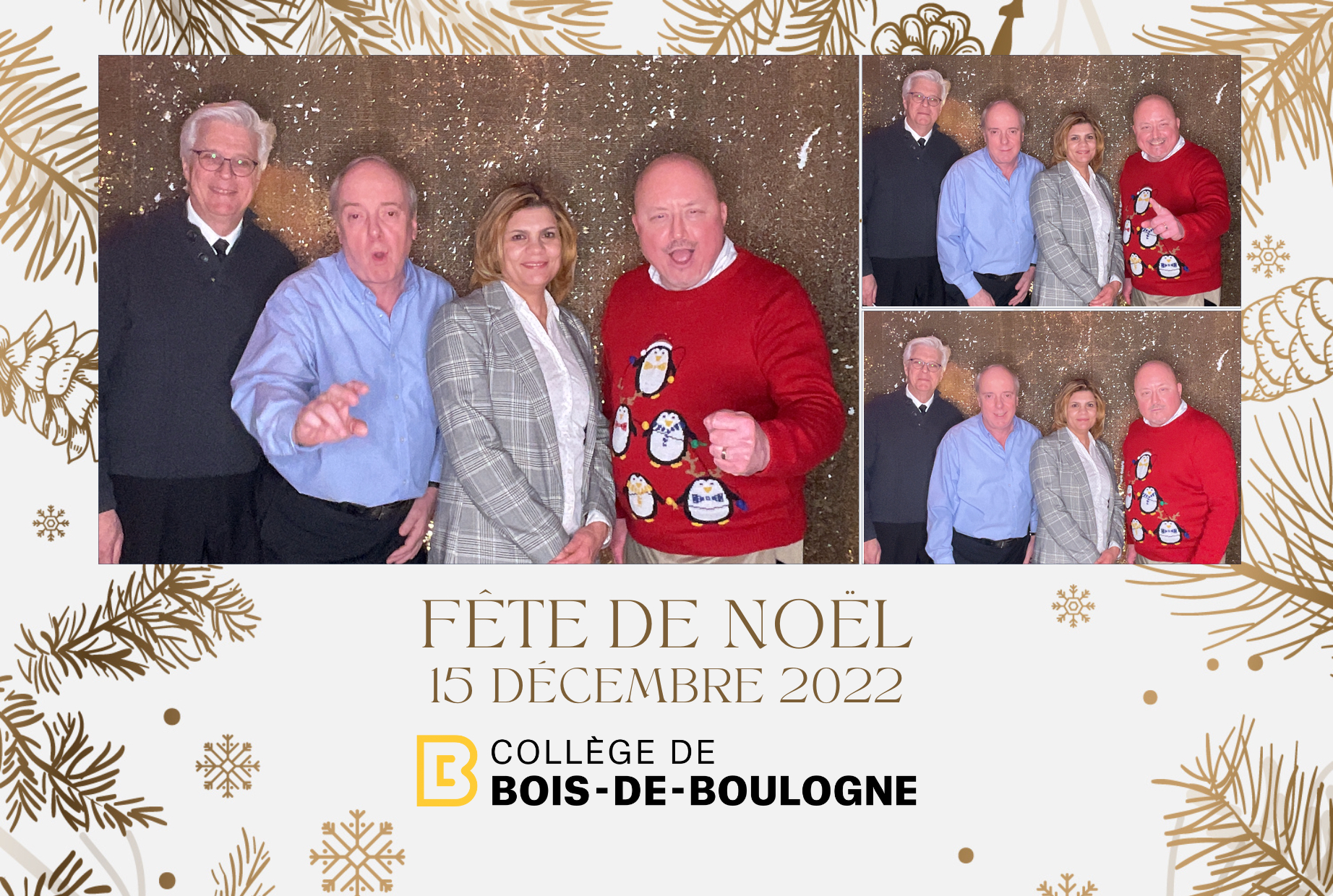 Fête de Noël du College BdeB | View more photos from the event at album.pbooth.red/u/Photobooth-RED/Fête-de-Noël-du-College-BdeB