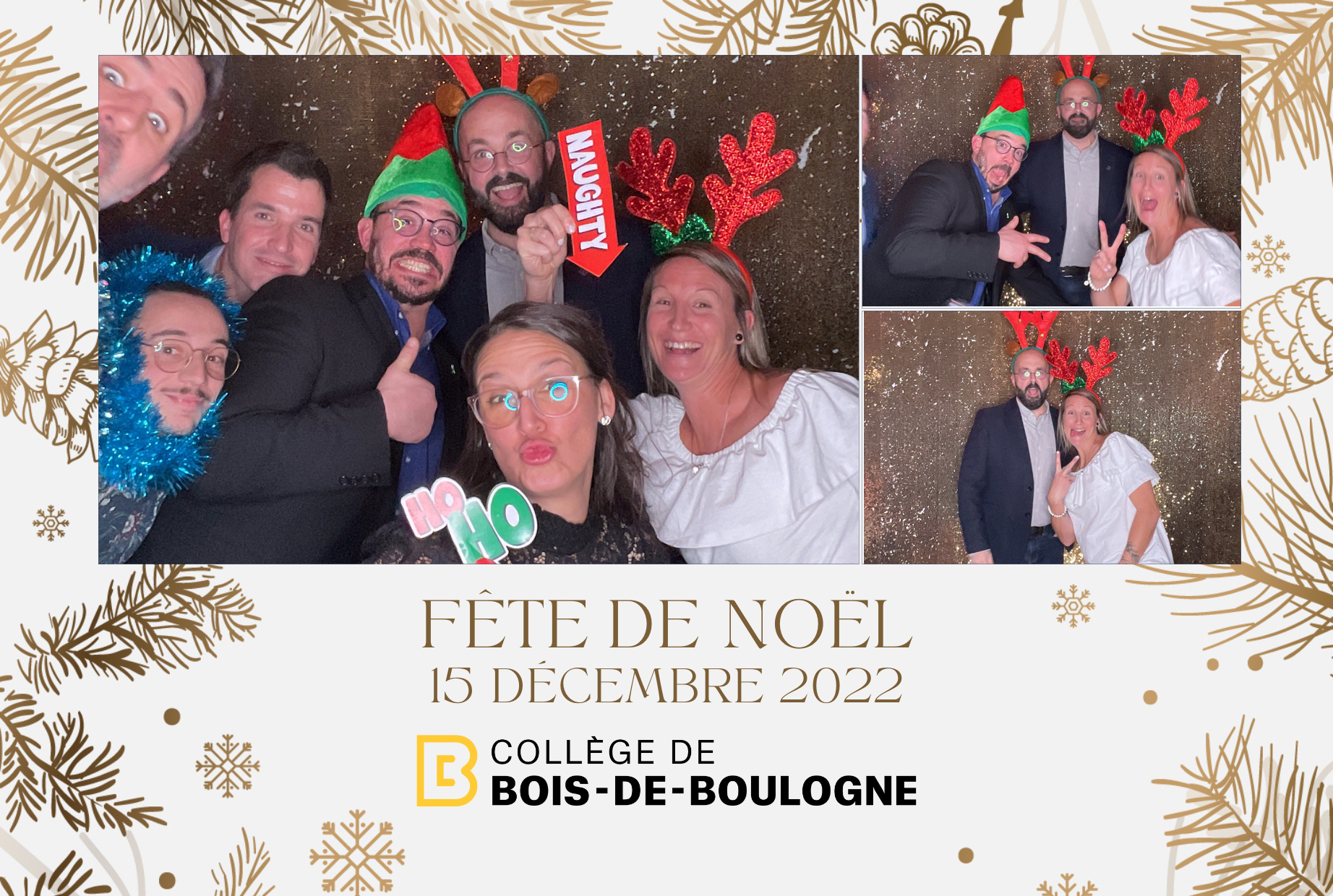 Fête de Noël du College BdeB | View more photos from the event at album.pbooth.red/u/Photobooth-RED/Fête-de-Noël-du-College-BdeB