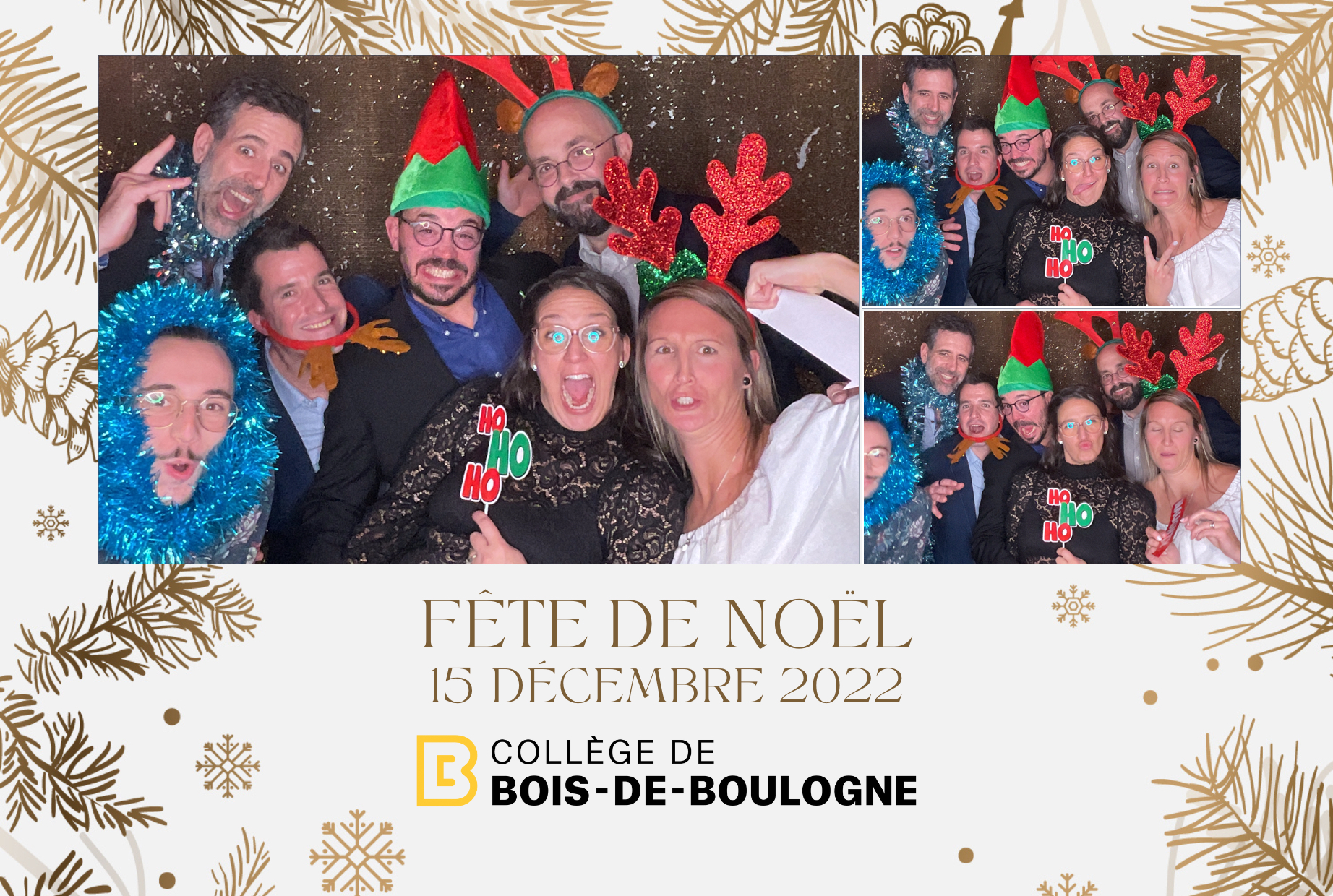 Fête de Noël du College BdeB | View more photos from the event at album.pbooth.red/u/Photobooth-RED/Fête-de-Noël-du-College-BdeB