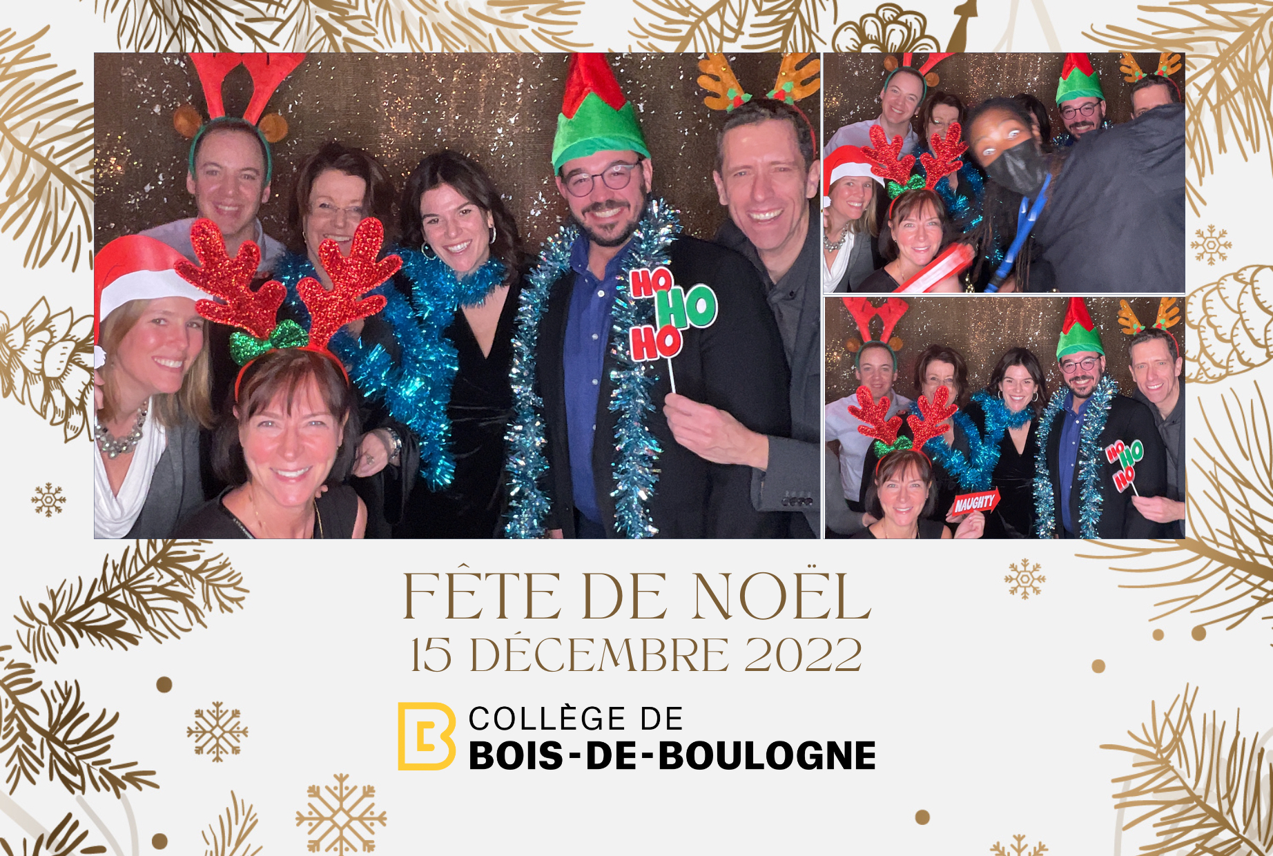 Fête de Noël du College BdeB | View more photos from the event at album.pbooth.red/u/Photobooth-RED/Fête-de-Noël-du-College-BdeB