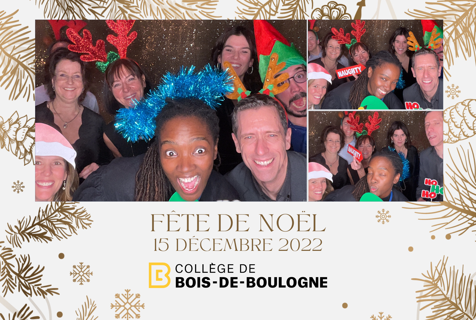 Fête de Noël du College BdeB | View more photos from the event at album.pbooth.red/u/Photobooth-RED/Fête-de-Noël-du-College-BdeB