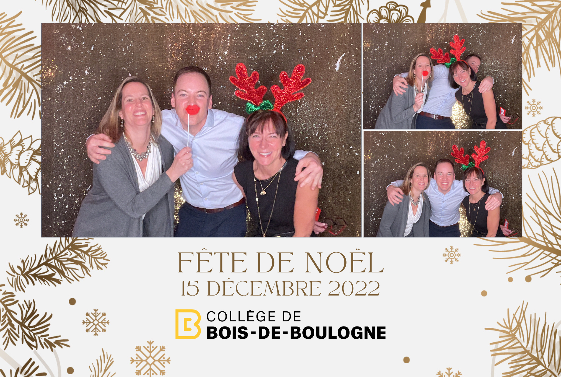 Fête de Noël du College BdeB | View more photos from the event at album.pbooth.red/u/Photobooth-RED/Fête-de-Noël-du-College-BdeB