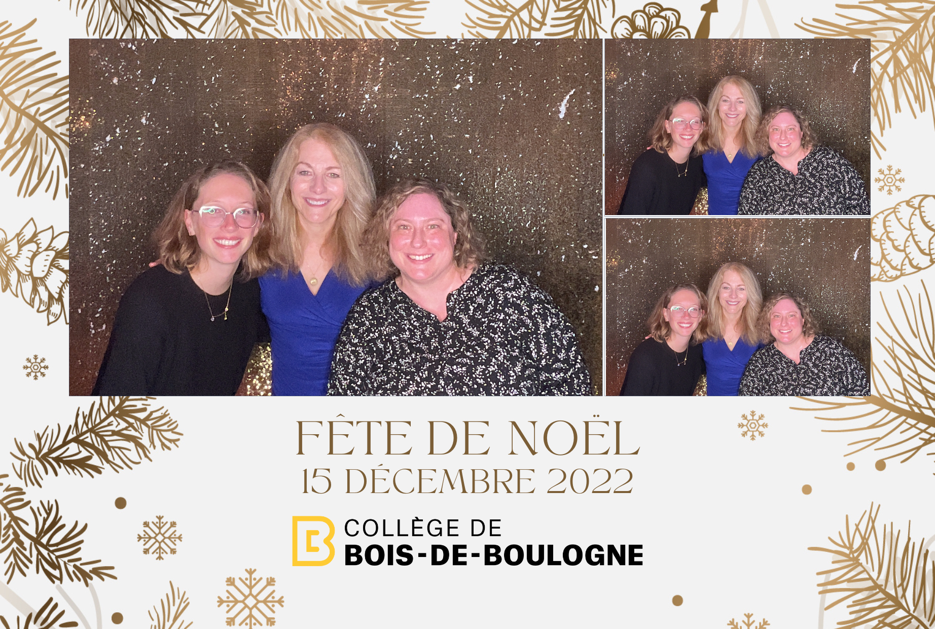 Fête de Noël du College BdeB | View more photos from the event at album.pbooth.red/u/Photobooth-RED/Fête-de-Noël-du-College-BdeB