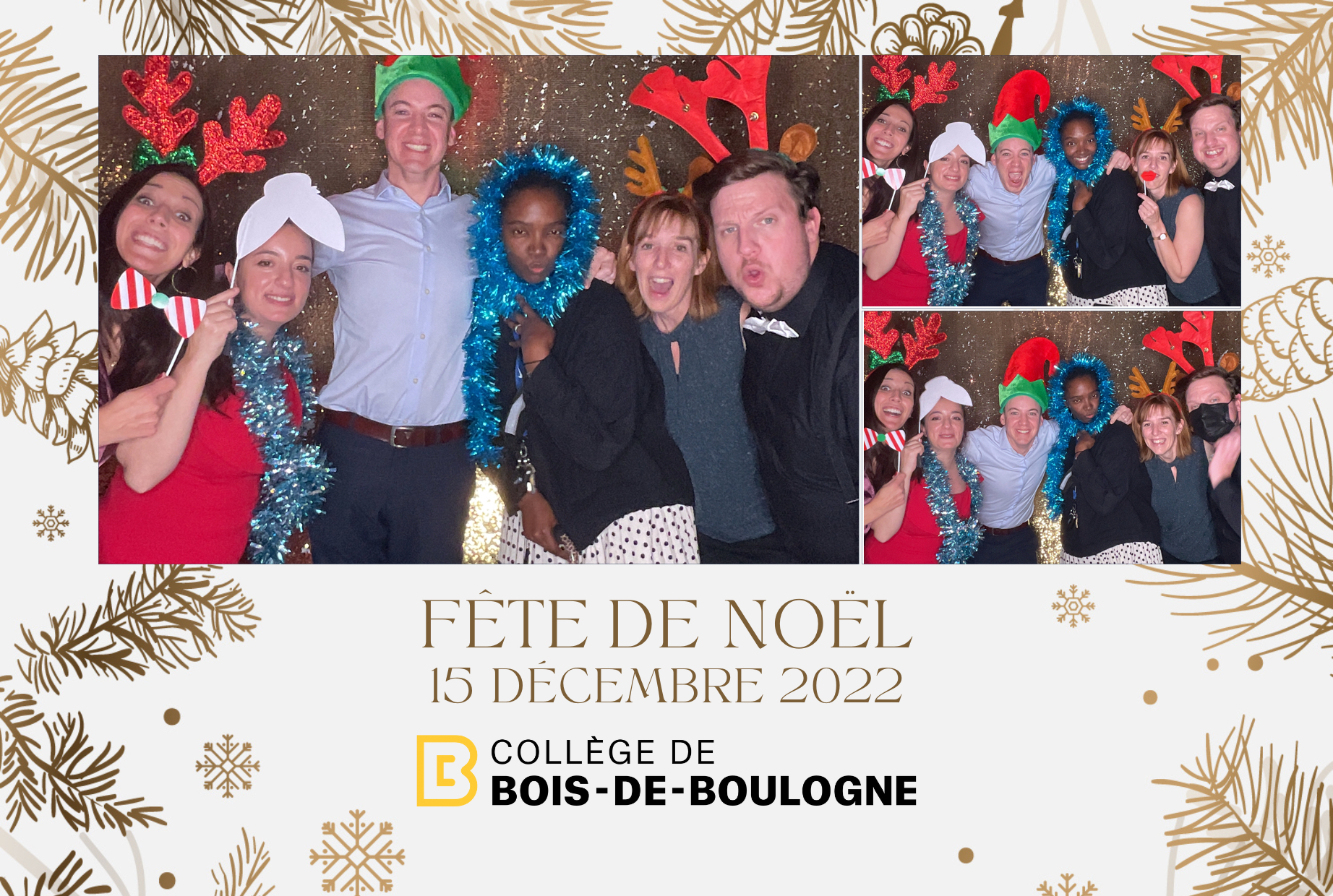 Fête de Noël du College BdeB | View more photos from the event at album.pbooth.red/u/Photobooth-RED/Fête-de-Noël-du-College-BdeB