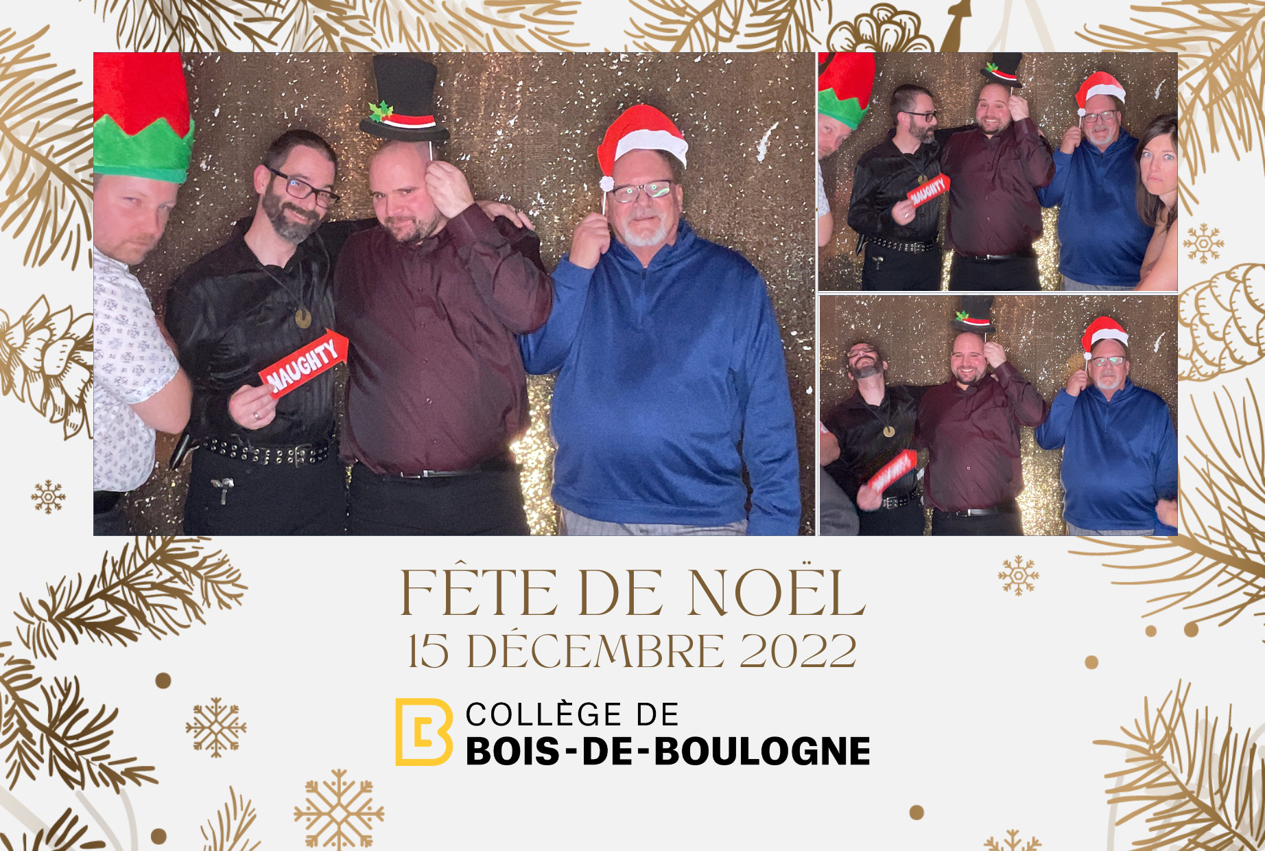 Fête de Noël du College BdeB | View more photos from the event at album.pbooth.red/u/Photobooth-RED/Fête-de-Noël-du-College-BdeB