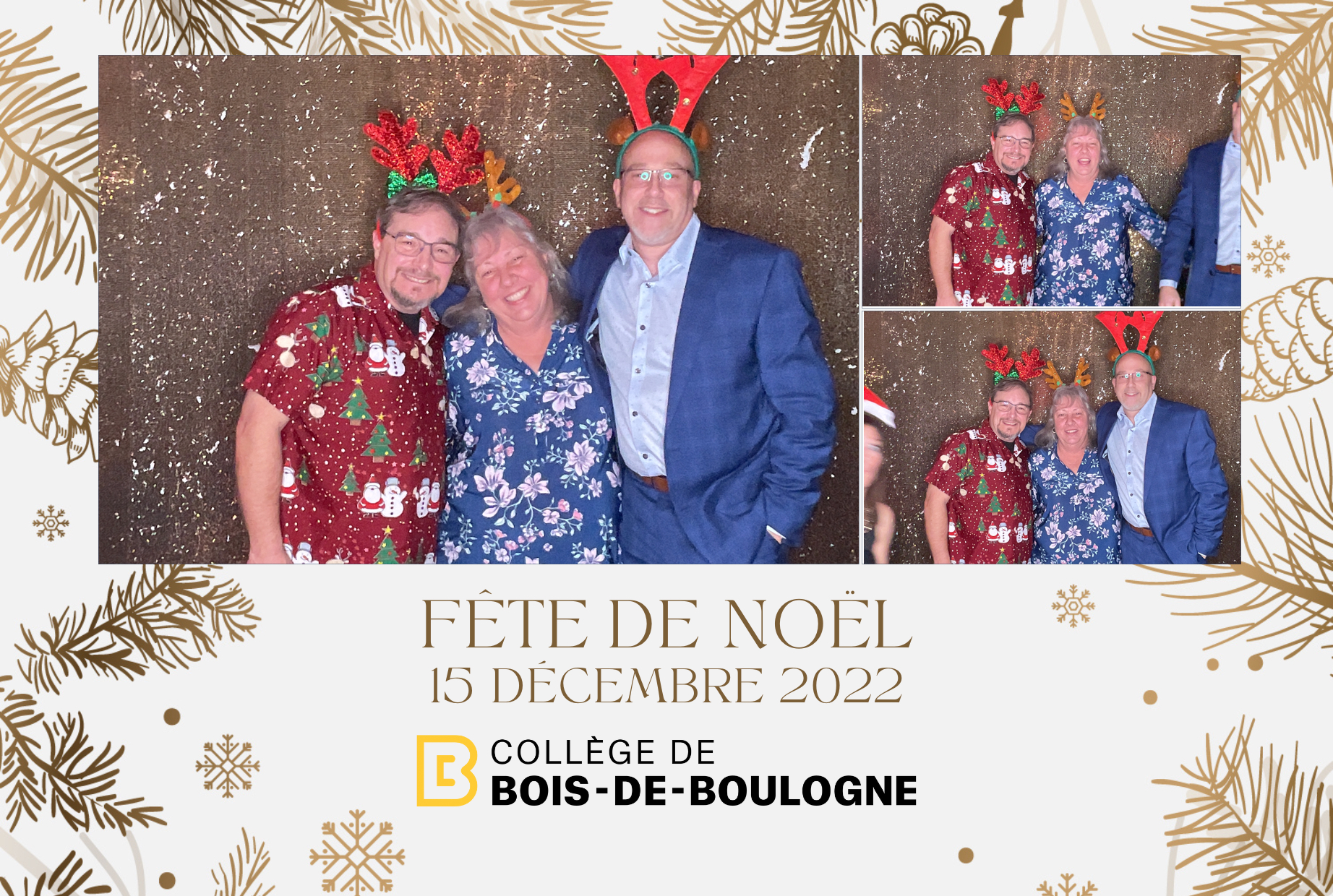 Fête de Noël du College BdeB | View more photos from the event at album.pbooth.red/u/Photobooth-RED/Fête-de-Noël-du-College-BdeB