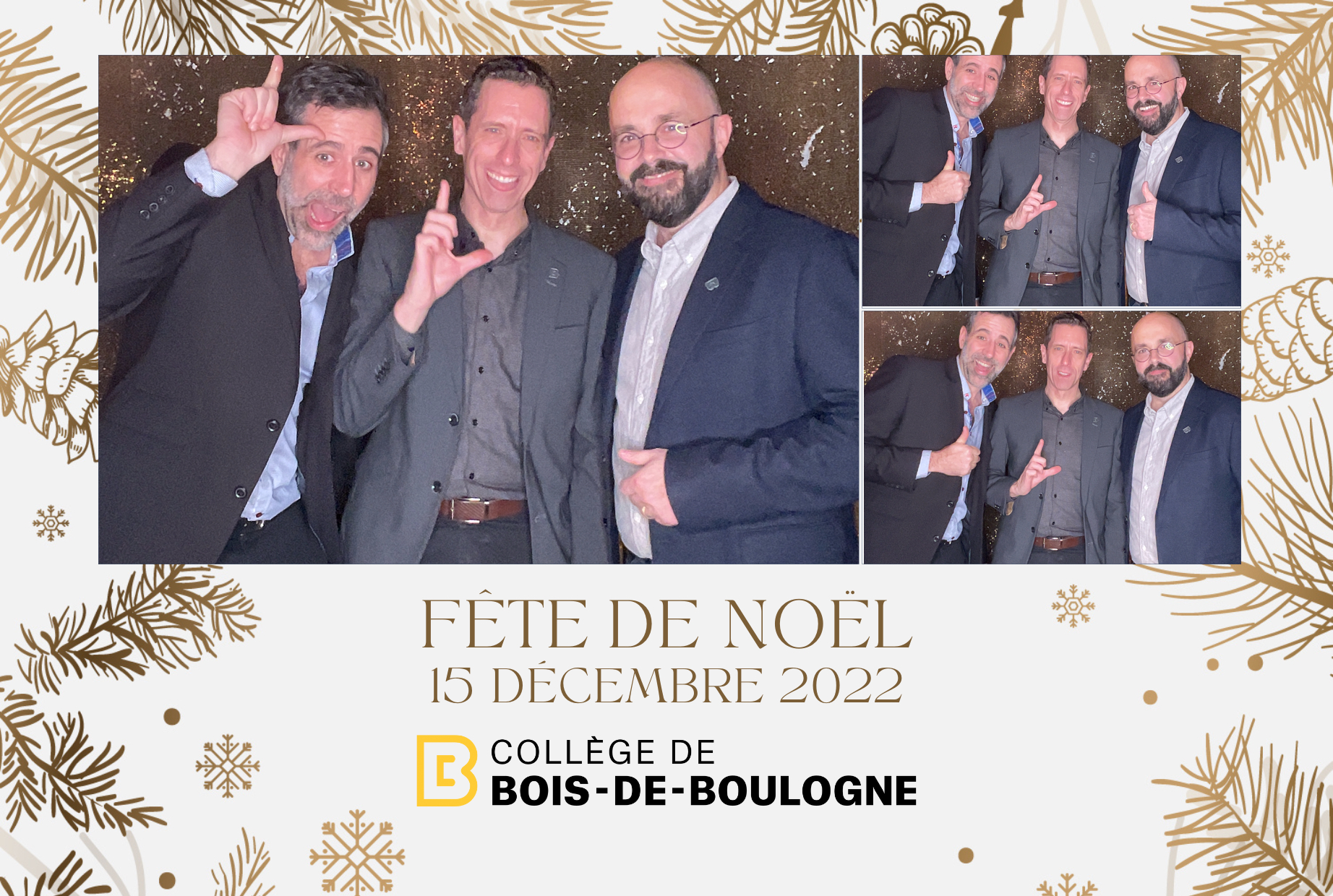 Fête de Noël du College BdeB | View more photos from the event at album.pbooth.red/u/Photobooth-RED/Fête-de-Noël-du-College-BdeB