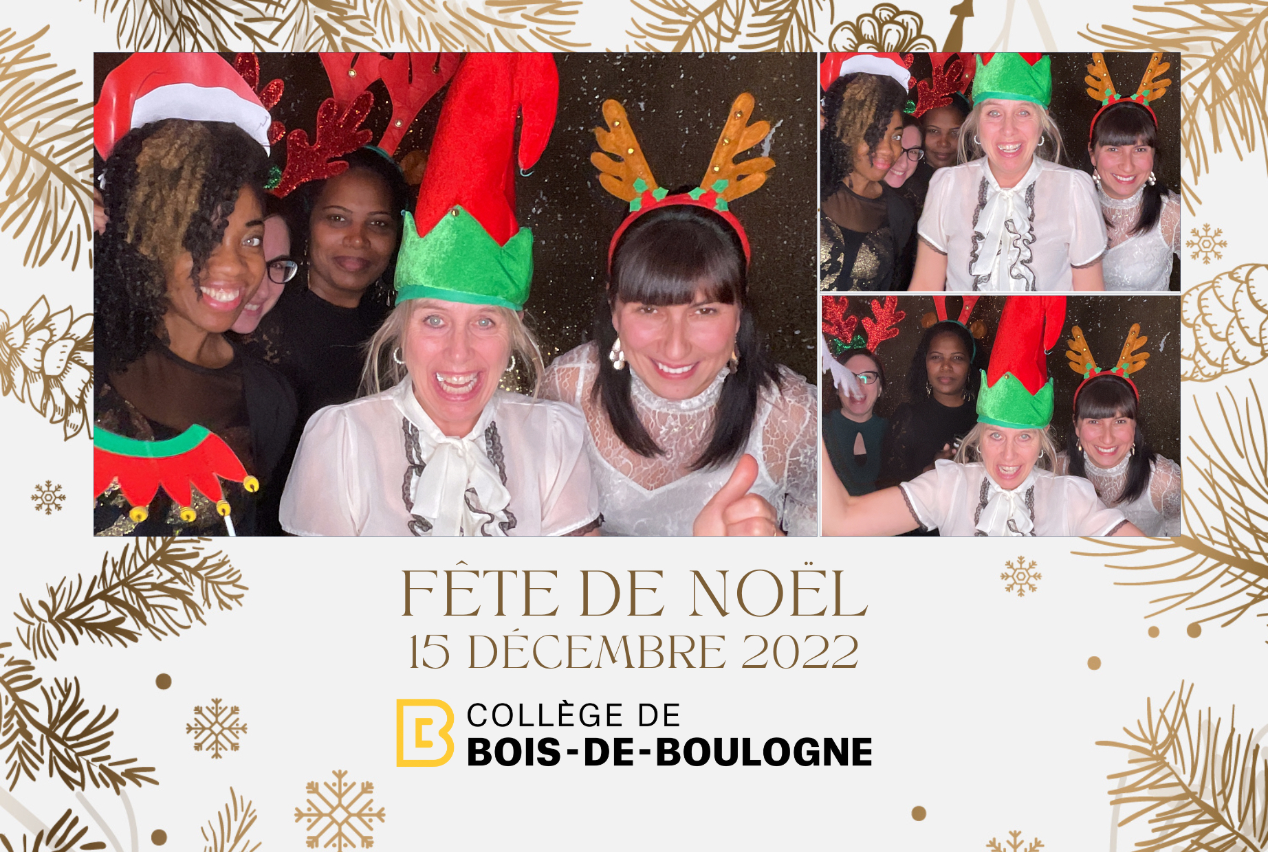 Fête de Noël du College BdeB | View more photos from the event at album.pbooth.red/u/Photobooth-RED/Fête-de-Noël-du-College-BdeB