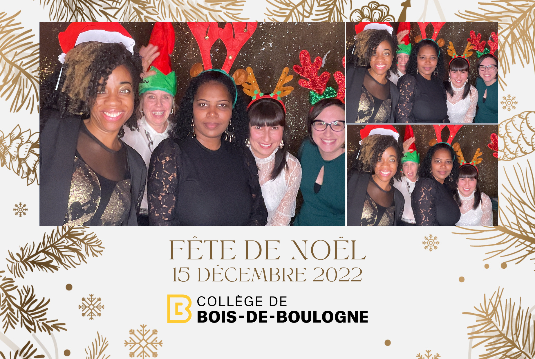 Fête de Noël du College BdeB | View more photos from the event at album.pbooth.red/u/Photobooth-RED/Fête-de-Noël-du-College-BdeB