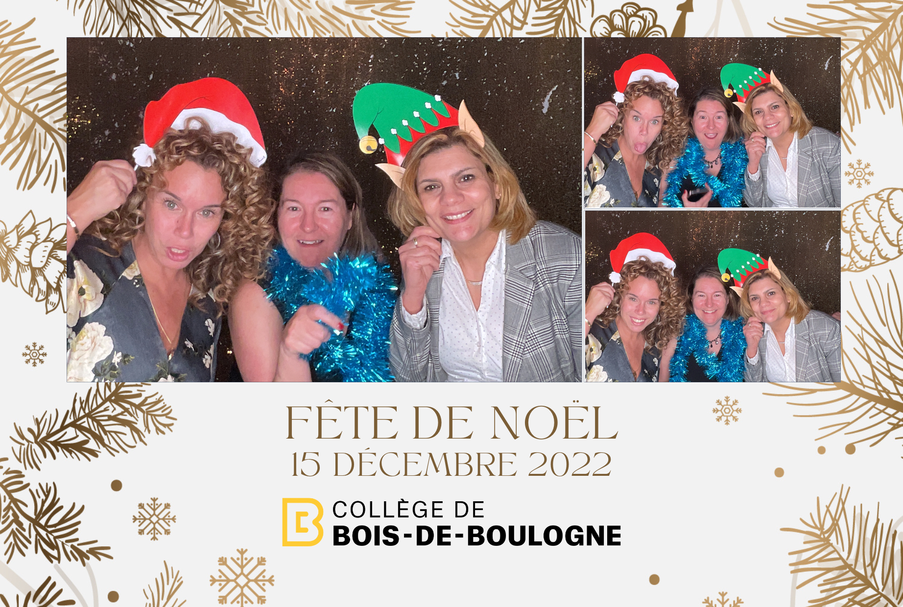 Fête de Noël du College BdeB | View more photos from the event at album.pbooth.red/u/Photobooth-RED/Fête-de-Noël-du-College-BdeB