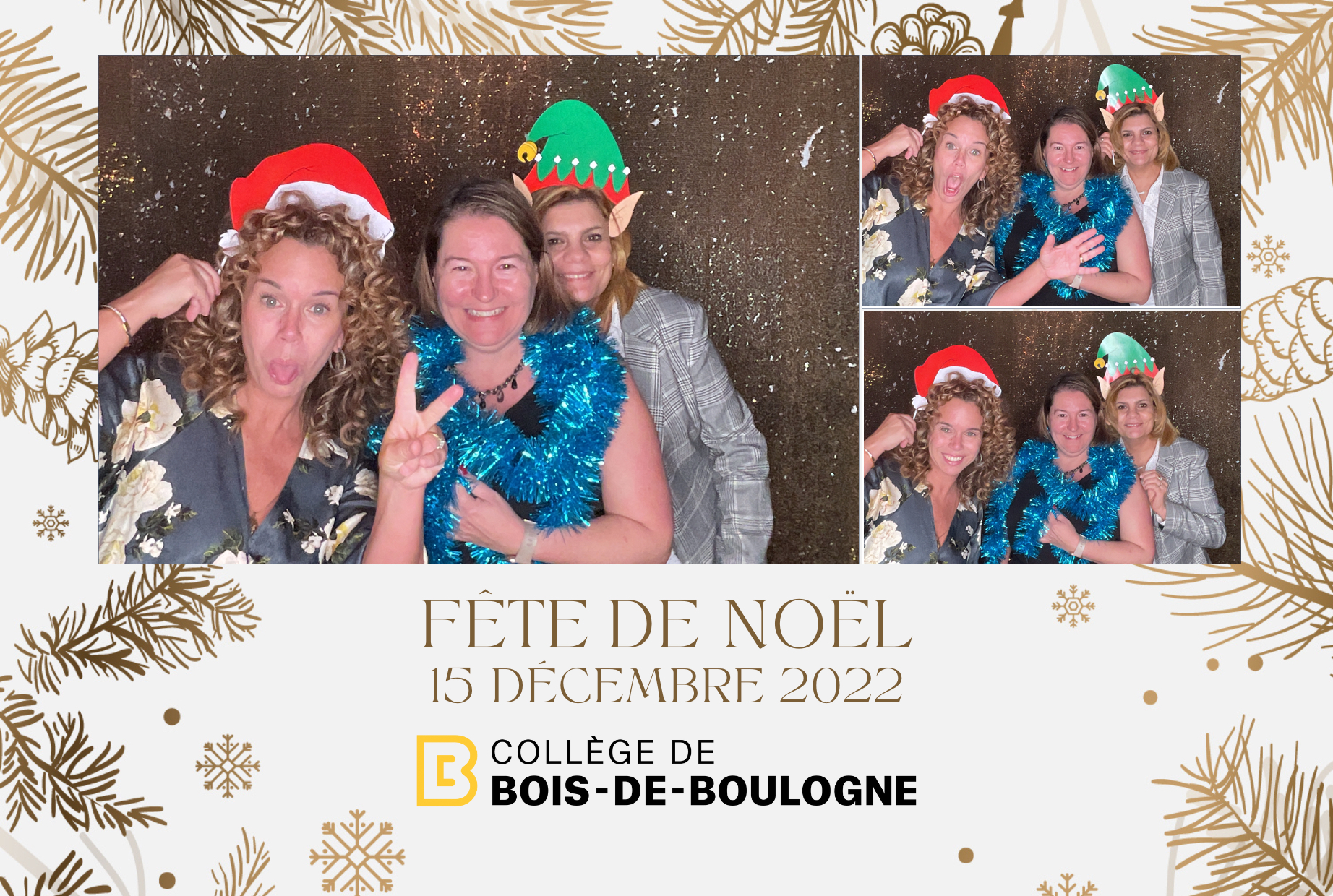 Fête de Noël du College BdeB | View more photos from the event at album.pbooth.red/u/Photobooth-RED/Fête-de-Noël-du-College-BdeB