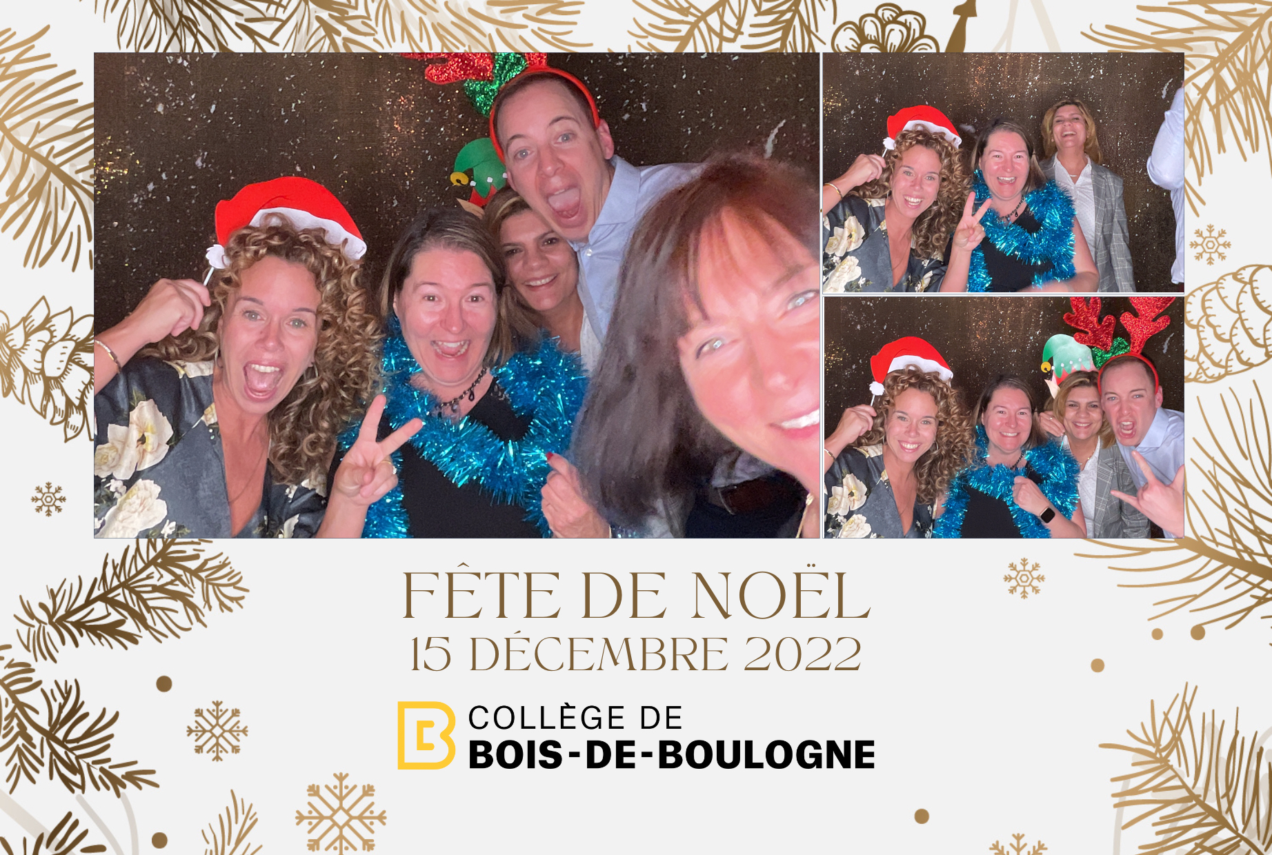 Fête de Noël du College BdeB | View more photos from the event at album.pbooth.red/u/Photobooth-RED/Fête-de-Noël-du-College-BdeB