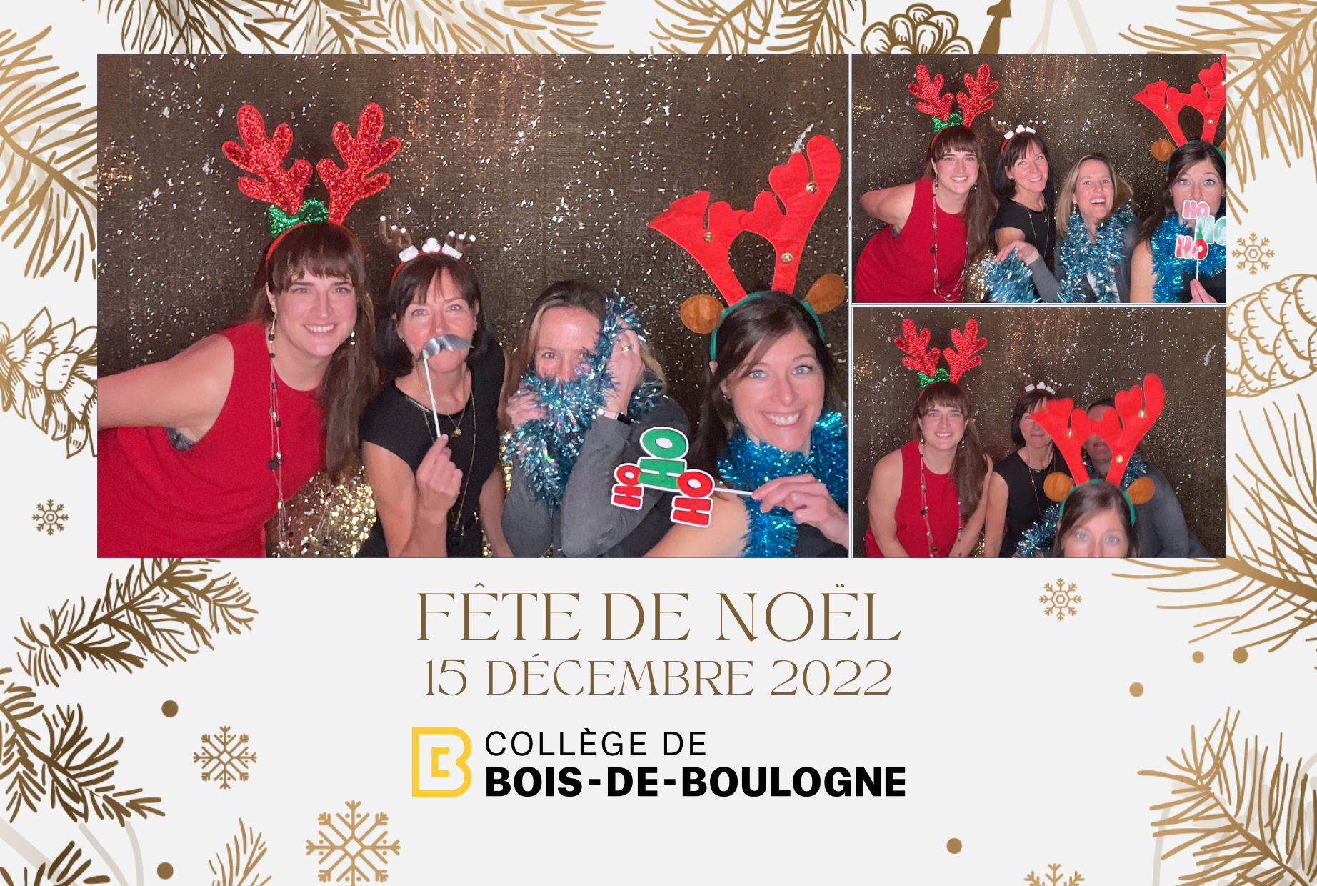 Fête de Noël du College BdeB | View more photos from the event at album.pbooth.red/u/Photobooth-RED/Fête-de-Noël-du-College-BdeB