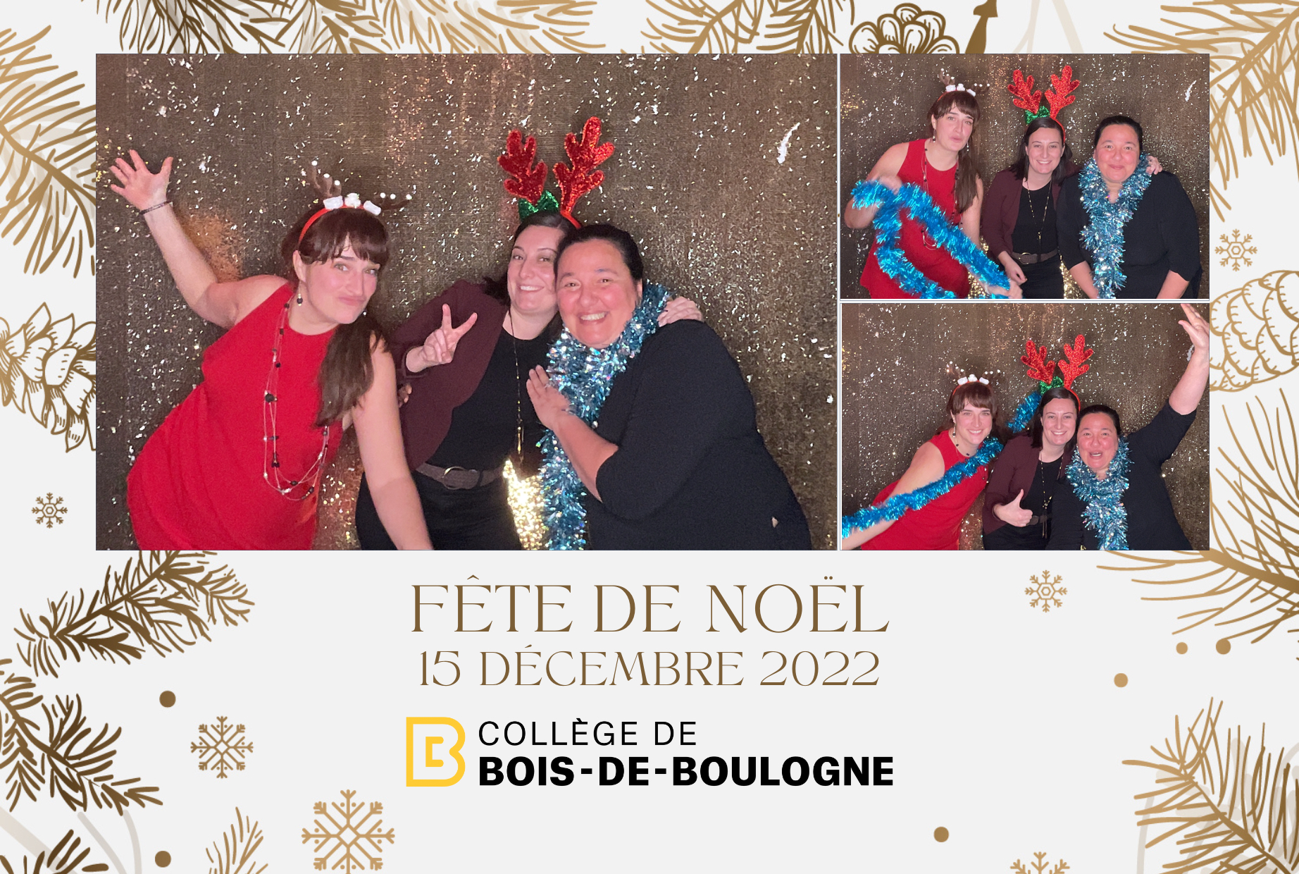 Fête de Noël du College BdeB | View more photos from the event at album.pbooth.red/u/Photobooth-RED/Fête-de-Noël-du-College-BdeB