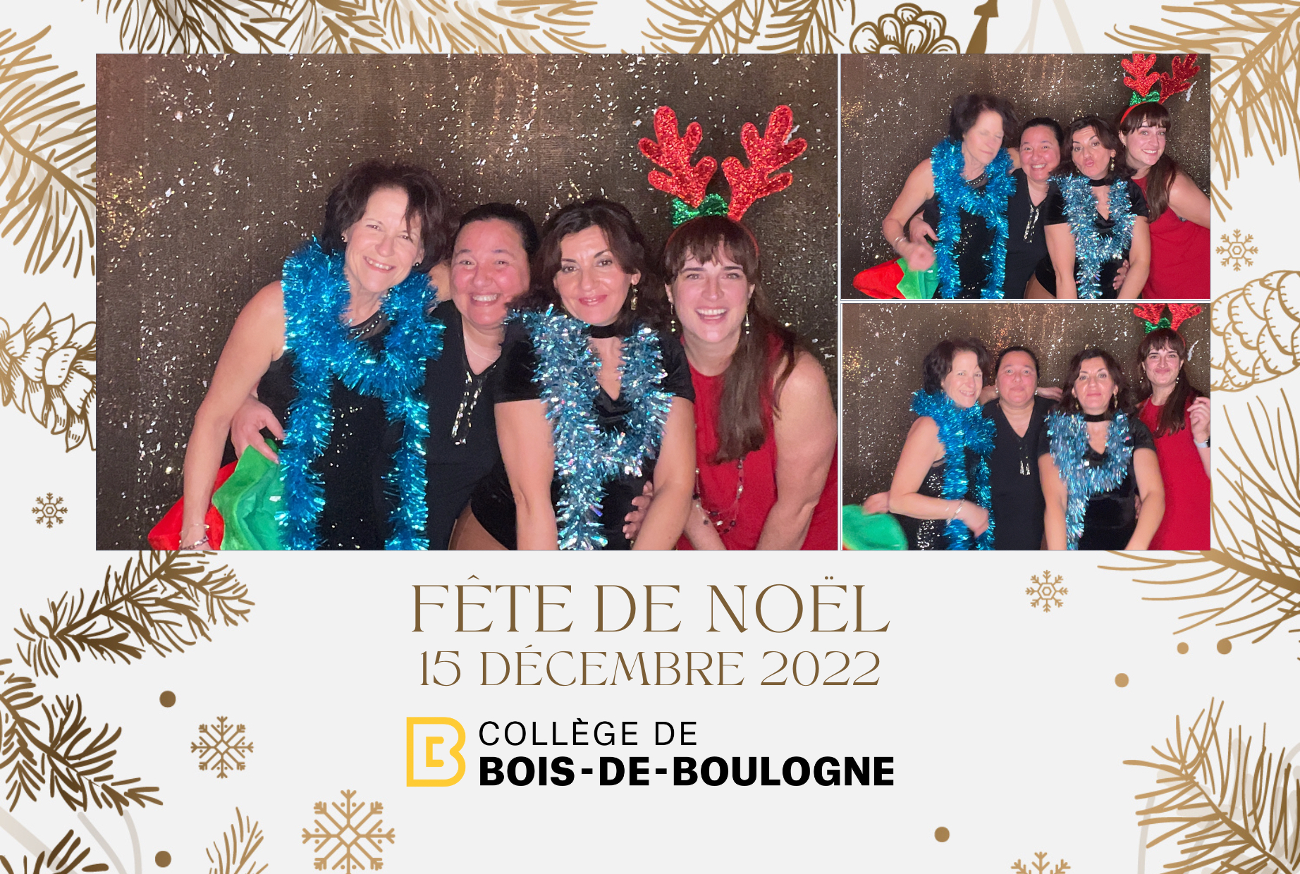 Fête de Noël du College BdeB | View more photos from the event at album.pbooth.red/u/Photobooth-RED/Fête-de-Noël-du-College-BdeB