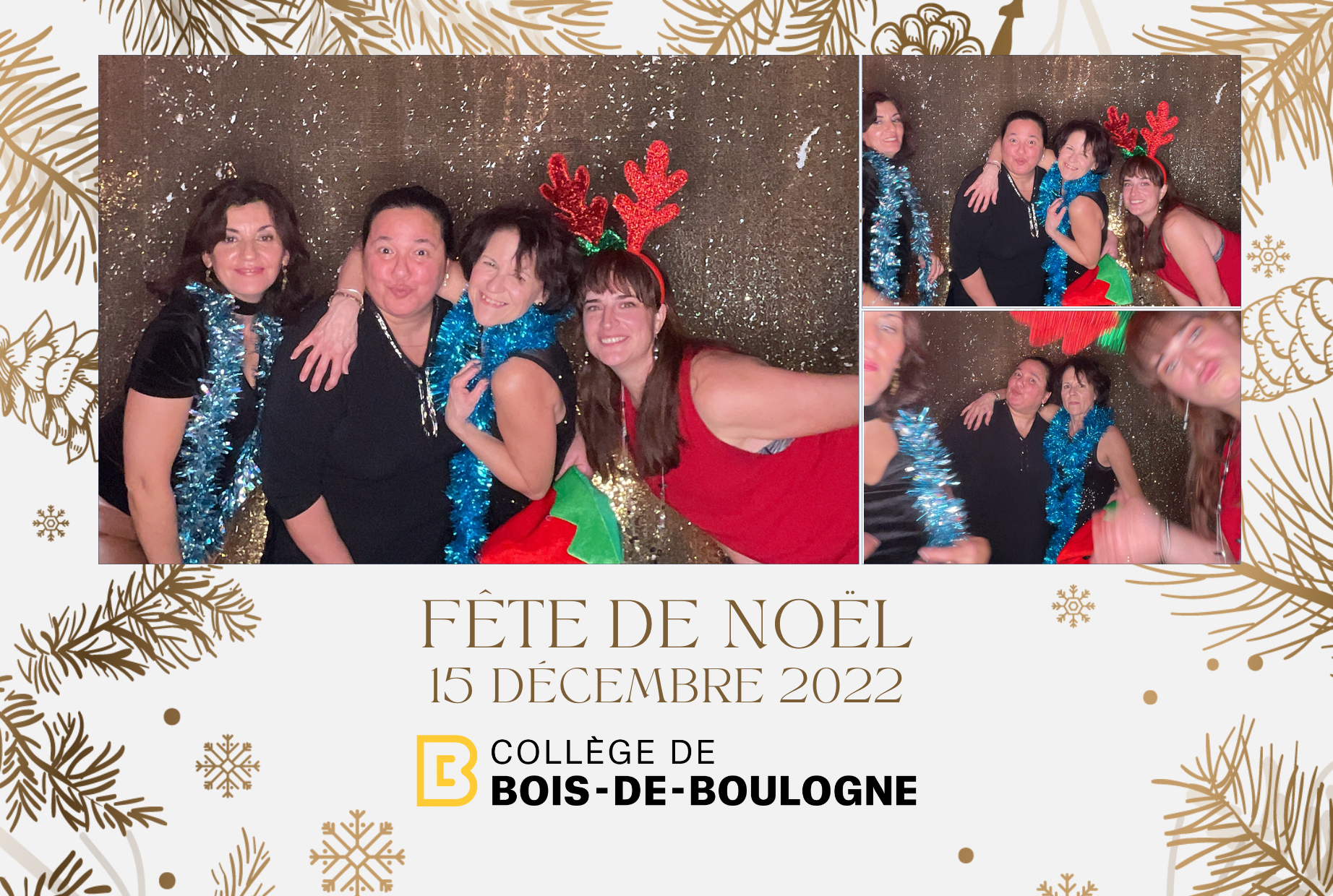 Fête de Noël du College BdeB | View more photos from the event at album.pbooth.red/u/Photobooth-RED/Fête-de-Noël-du-College-BdeB