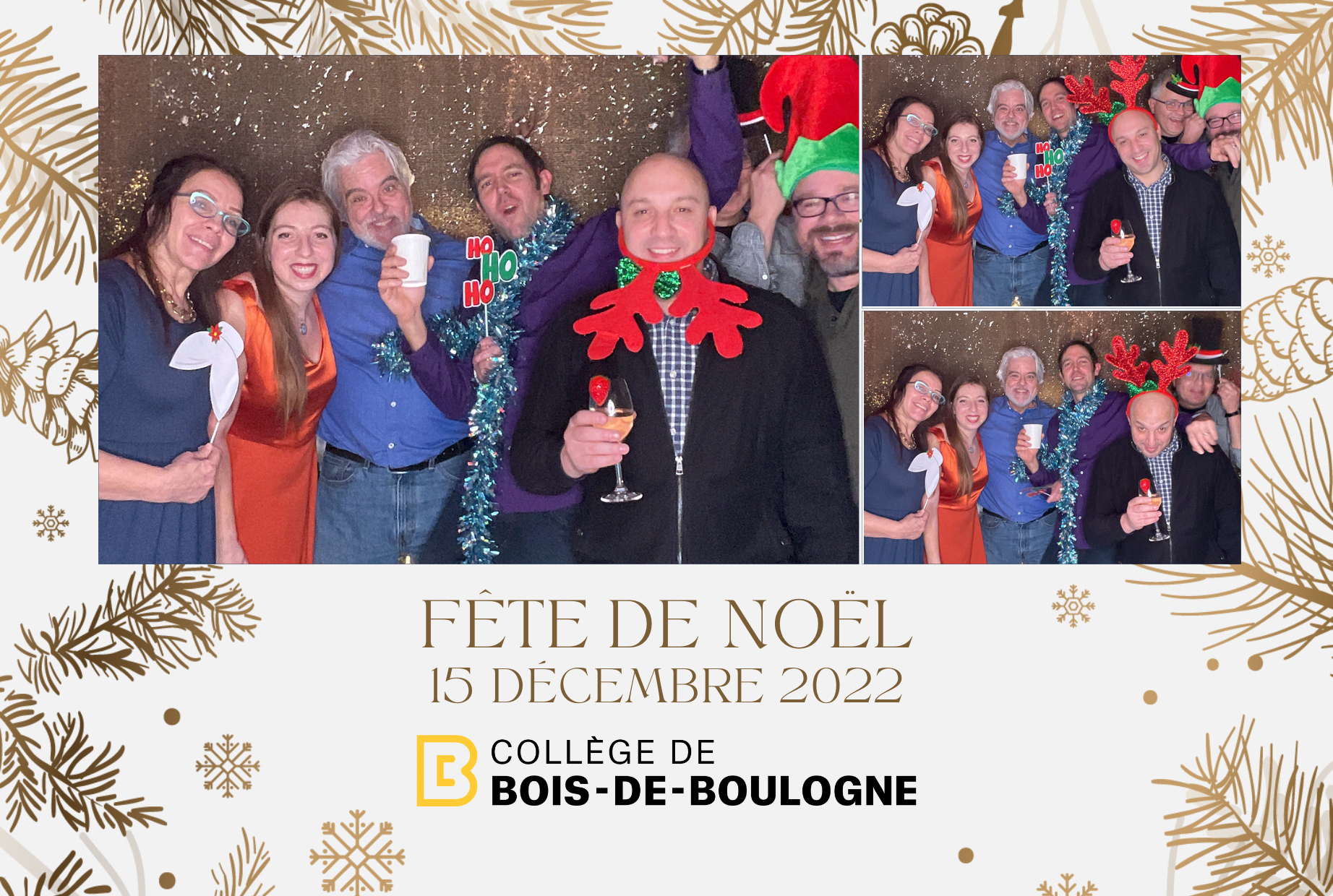 Fête de Noël du College BdeB | View more photos from the event at album.pbooth.red/u/Photobooth-RED/Fête-de-Noël-du-College-BdeB