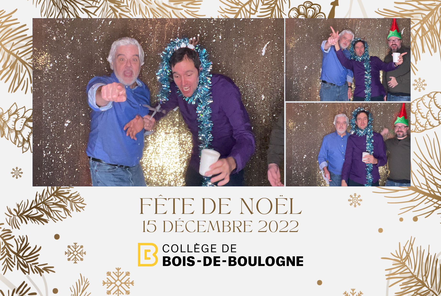 Fête de Noël du College BdeB | View more photos from the event at album.pbooth.red/u/Photobooth-RED/Fête-de-Noël-du-College-BdeB