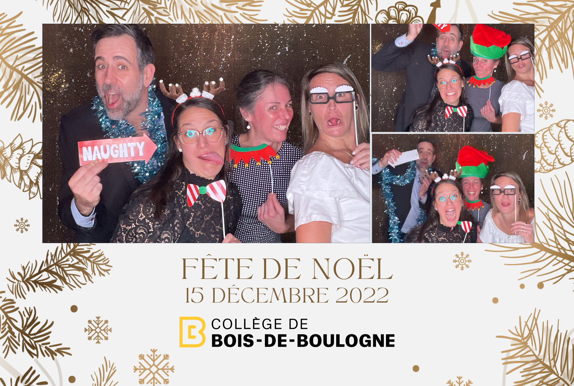 Fête de Noël du College BdeB | View more photos from the event at album.pbooth.red/u/Photobooth-RED/Fête-de-Noël-du-College-BdeB