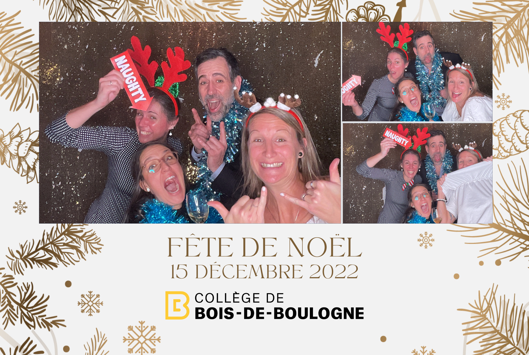 Fête de Noël du College BdeB | View more photos from the event at album.pbooth.red/u/Photobooth-RED/Fête-de-Noël-du-College-BdeB