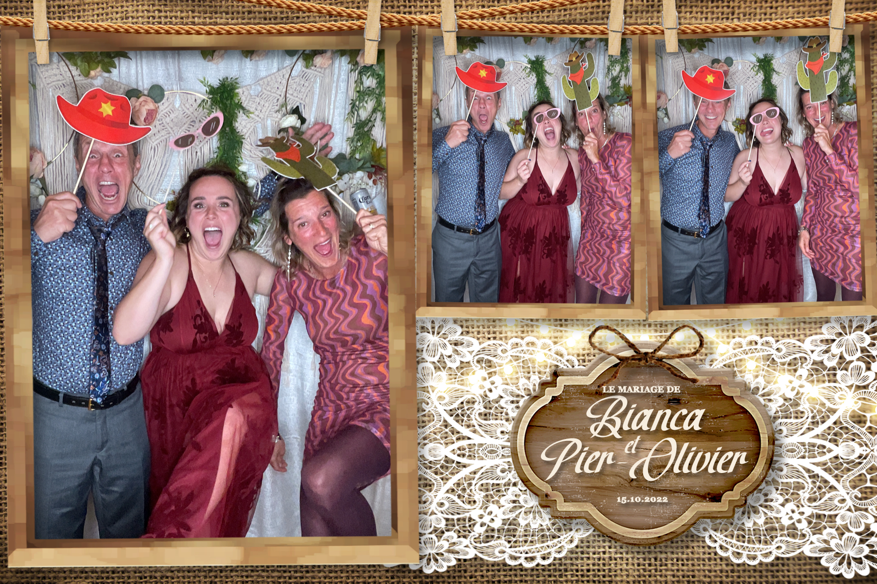 Mariage de Bianca et Pier-Olivier | View more photos from the event at album.pbooth.red/u/Photobooth-RED/Mariage-de-Bianca-et-Pier-Olivier