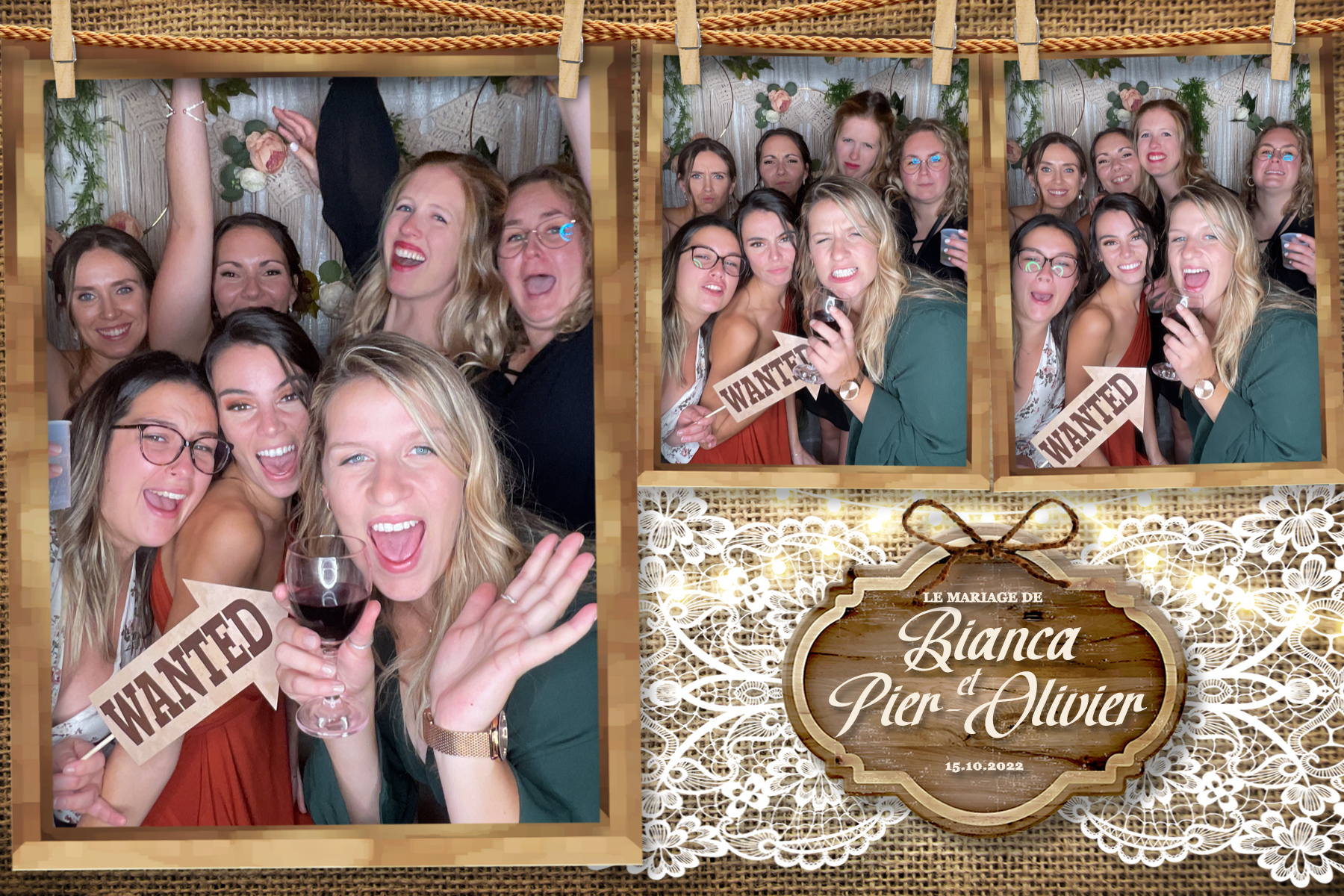 Mariage de Bianca et Pier-Olivier | View more photos from the event at album.pbooth.red/u/Photobooth-RED/Mariage-de-Bianca-et-Pier-Olivier