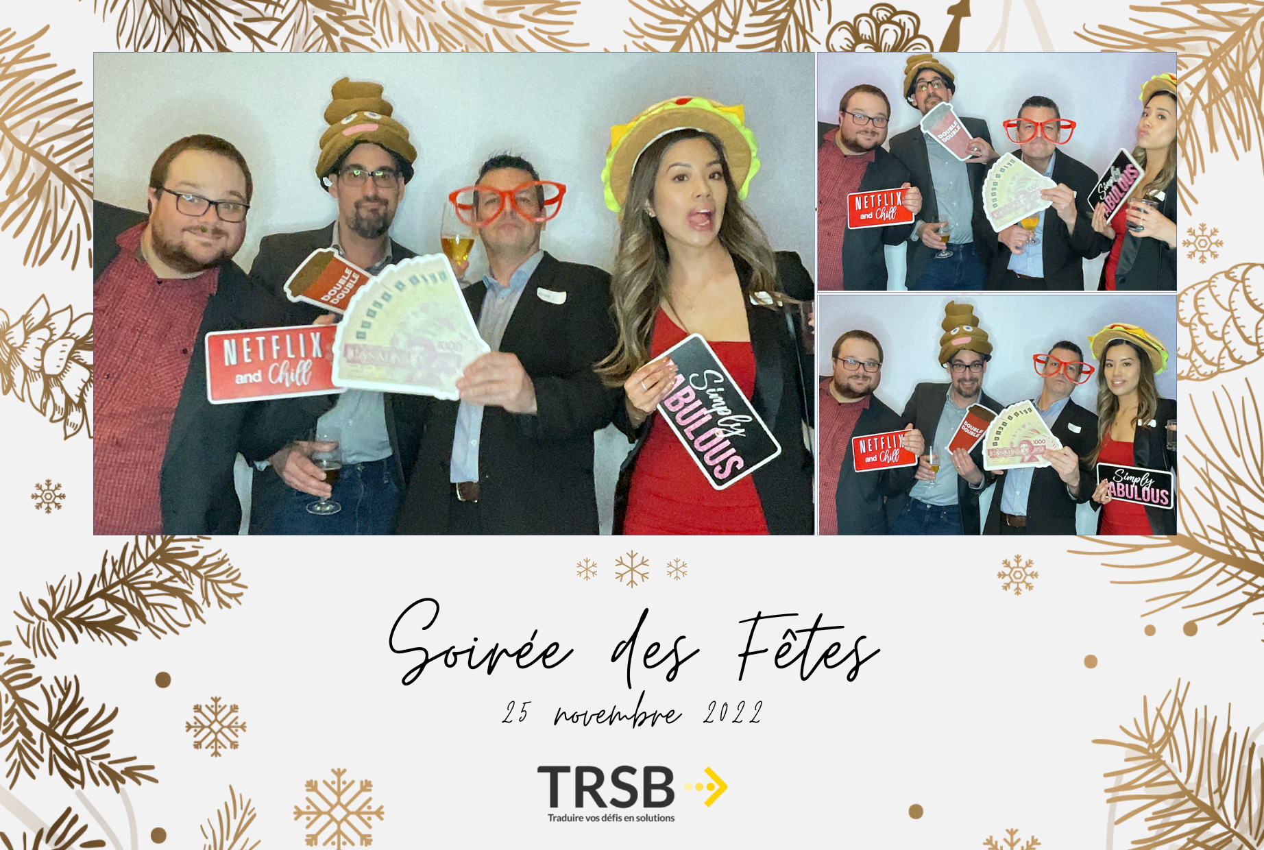 Party de Noël de Traductions Serge Bélair | View more photos from the event at album.pbooth.red/u/Photobooth-RED/Party-de-Noël-de-Traductions-Serge-Bélair